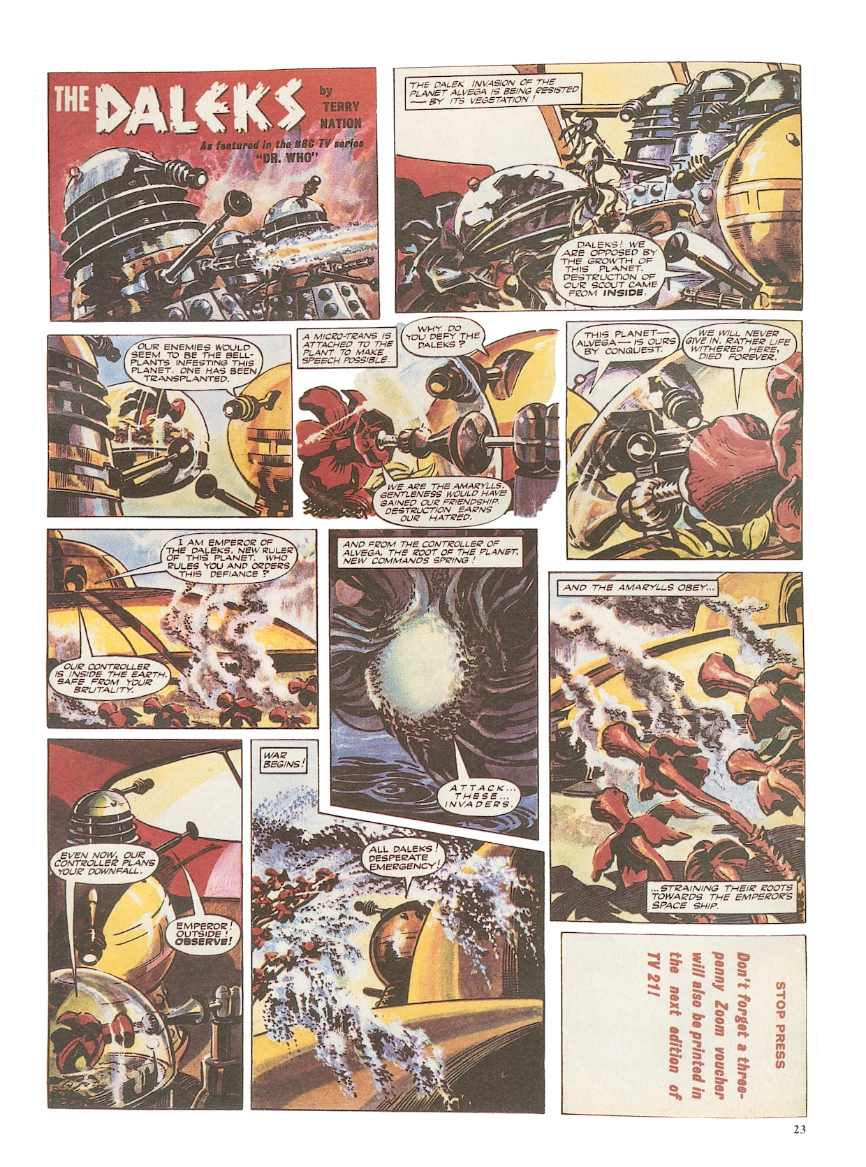 Read online Dalek Chronicles comic -  Issue # TPB - 23