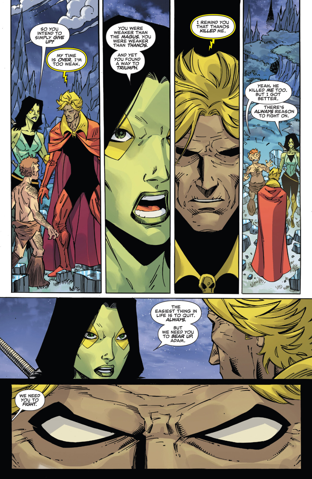 Read online Warlock: Rebirth comic -  Issue #4 - 13