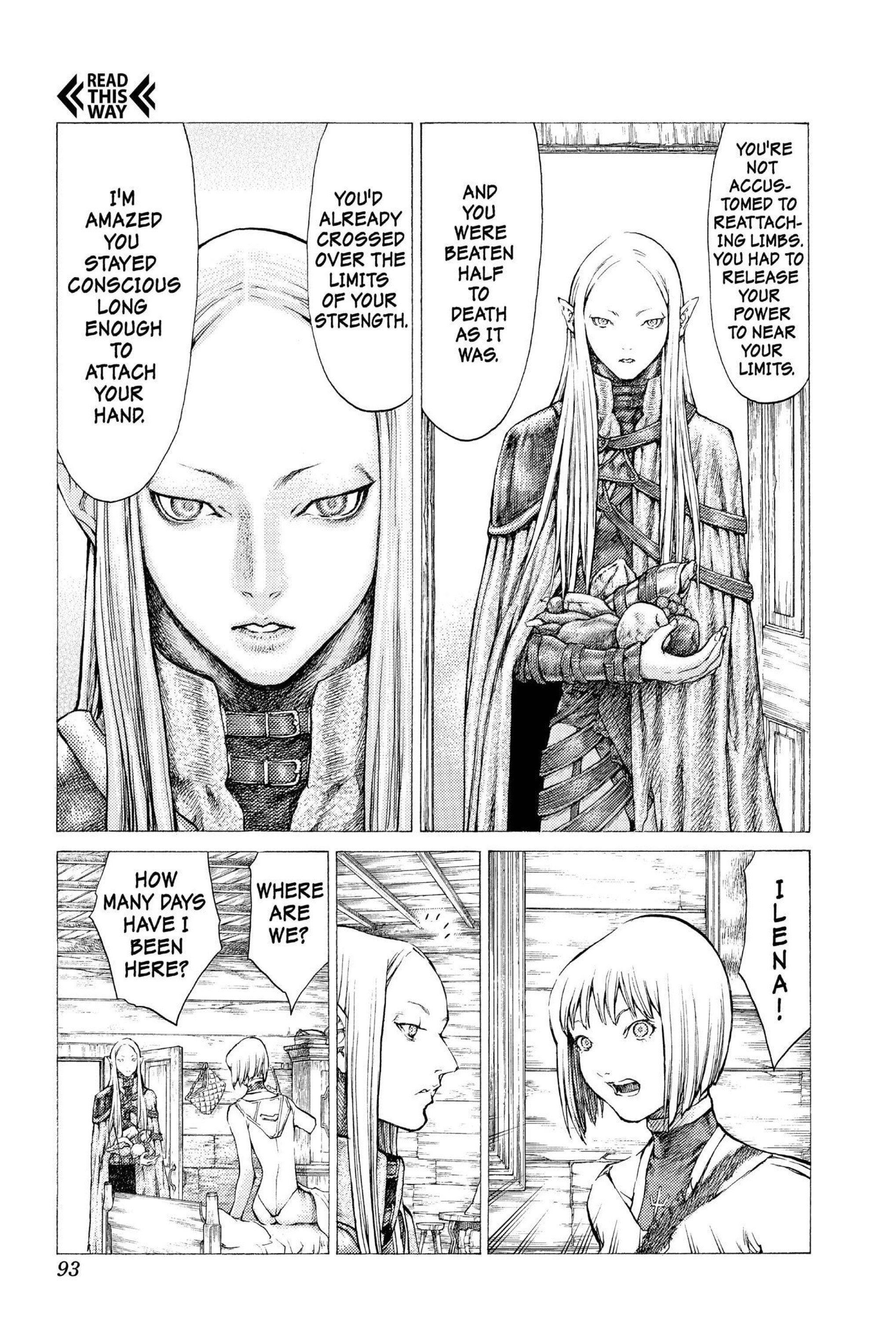 Read online Claymore comic -  Issue #7 - 86