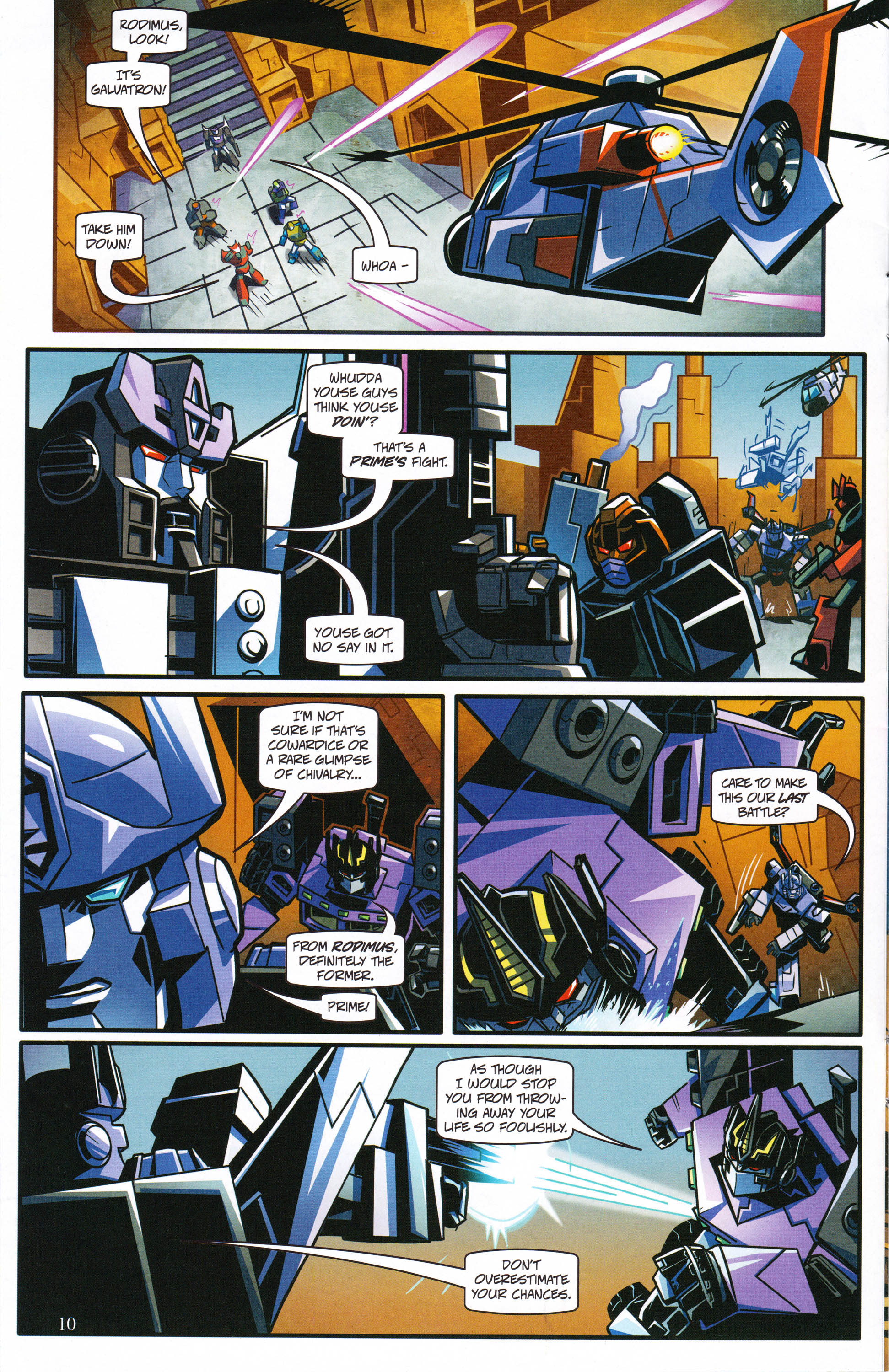 Read online Transformers: Collectors' Club comic -  Issue #63 - 10