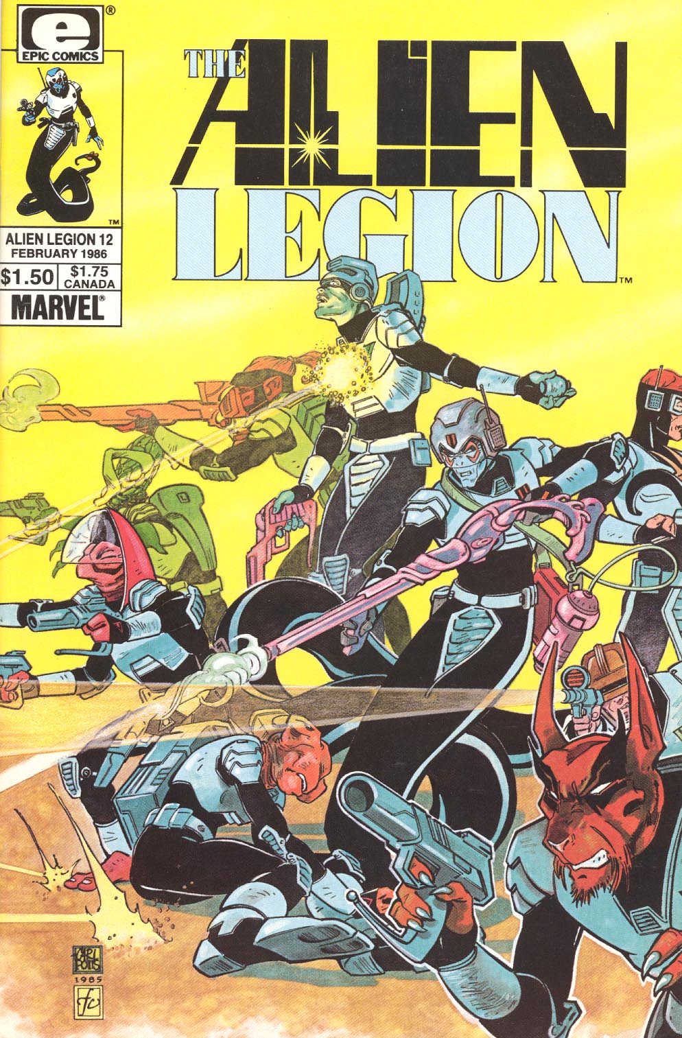 Read online Alien Legion comic -  Issue #12 - 1