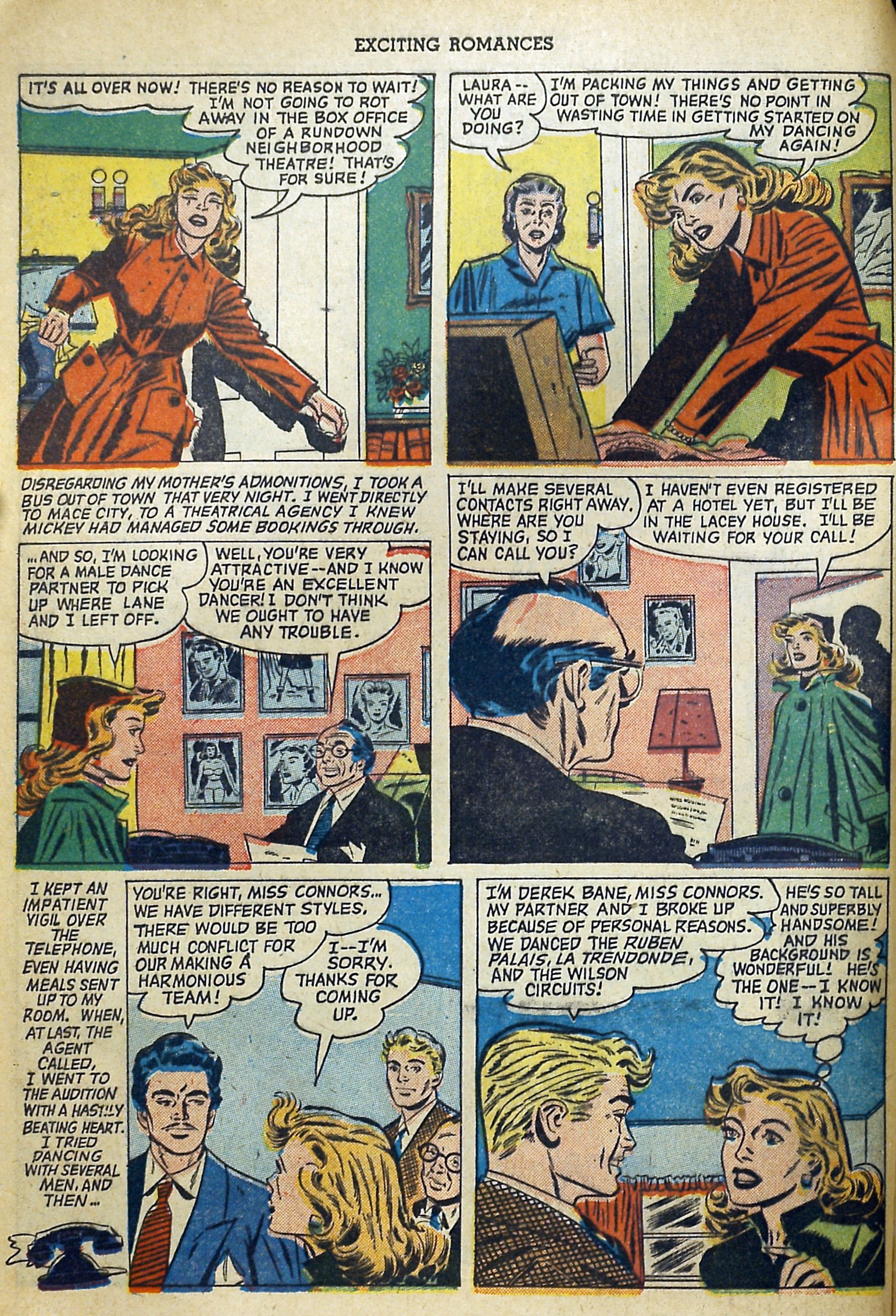 Read online Exciting Romances comic -  Issue #4 - 8