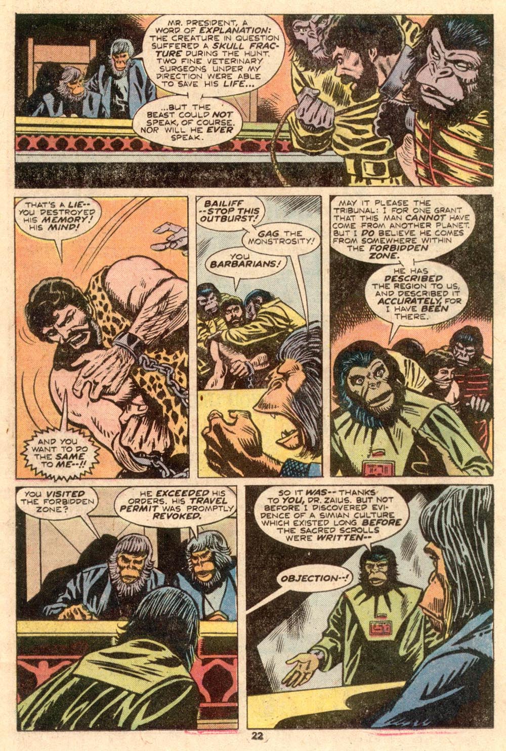 Read online Adventures on the Planet of the Apes comic -  Issue #4 - 15