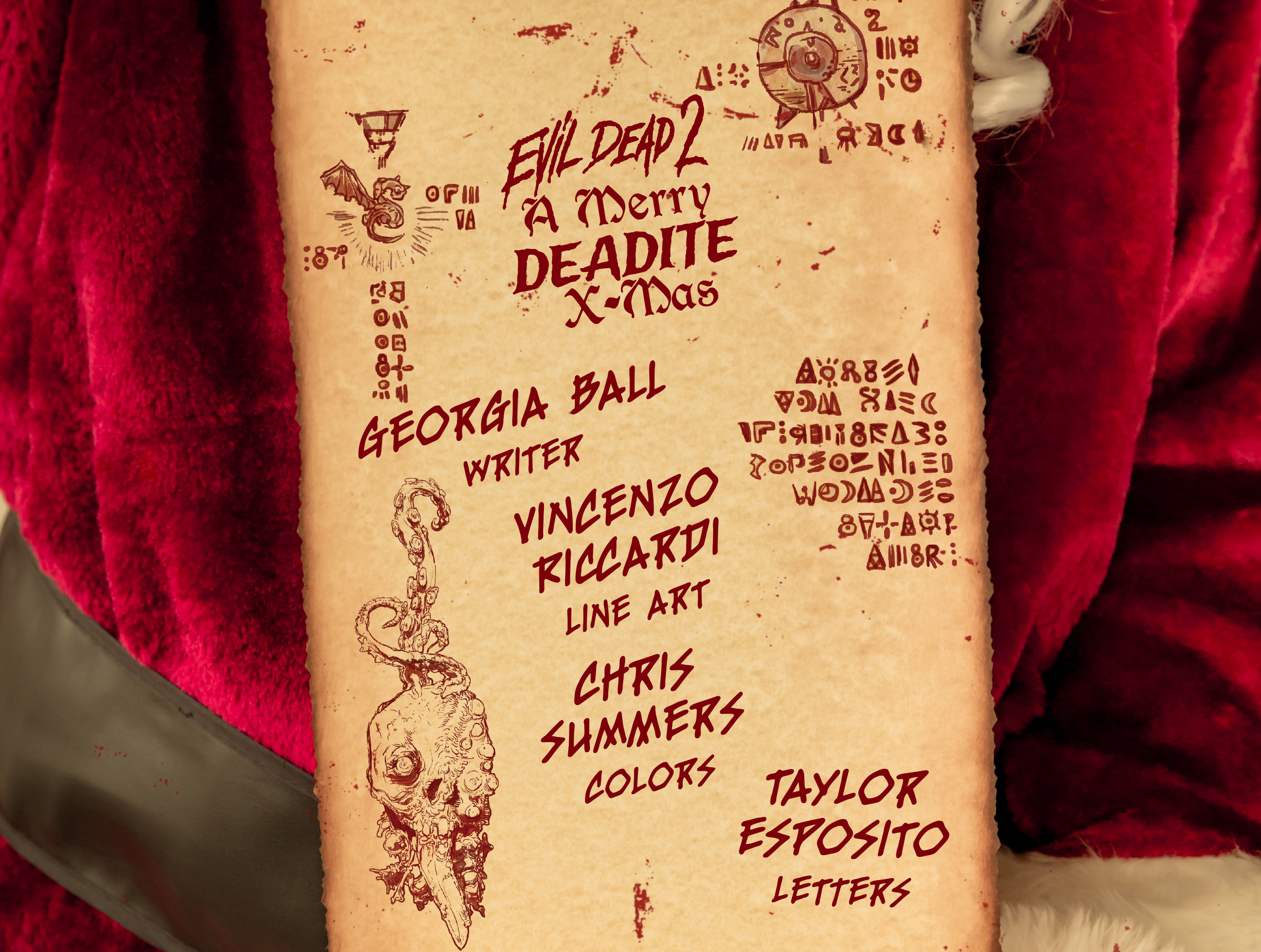 Read online Evil Dead 2: A Merry Deadite X-Mas comic -  Issue #1 - 2