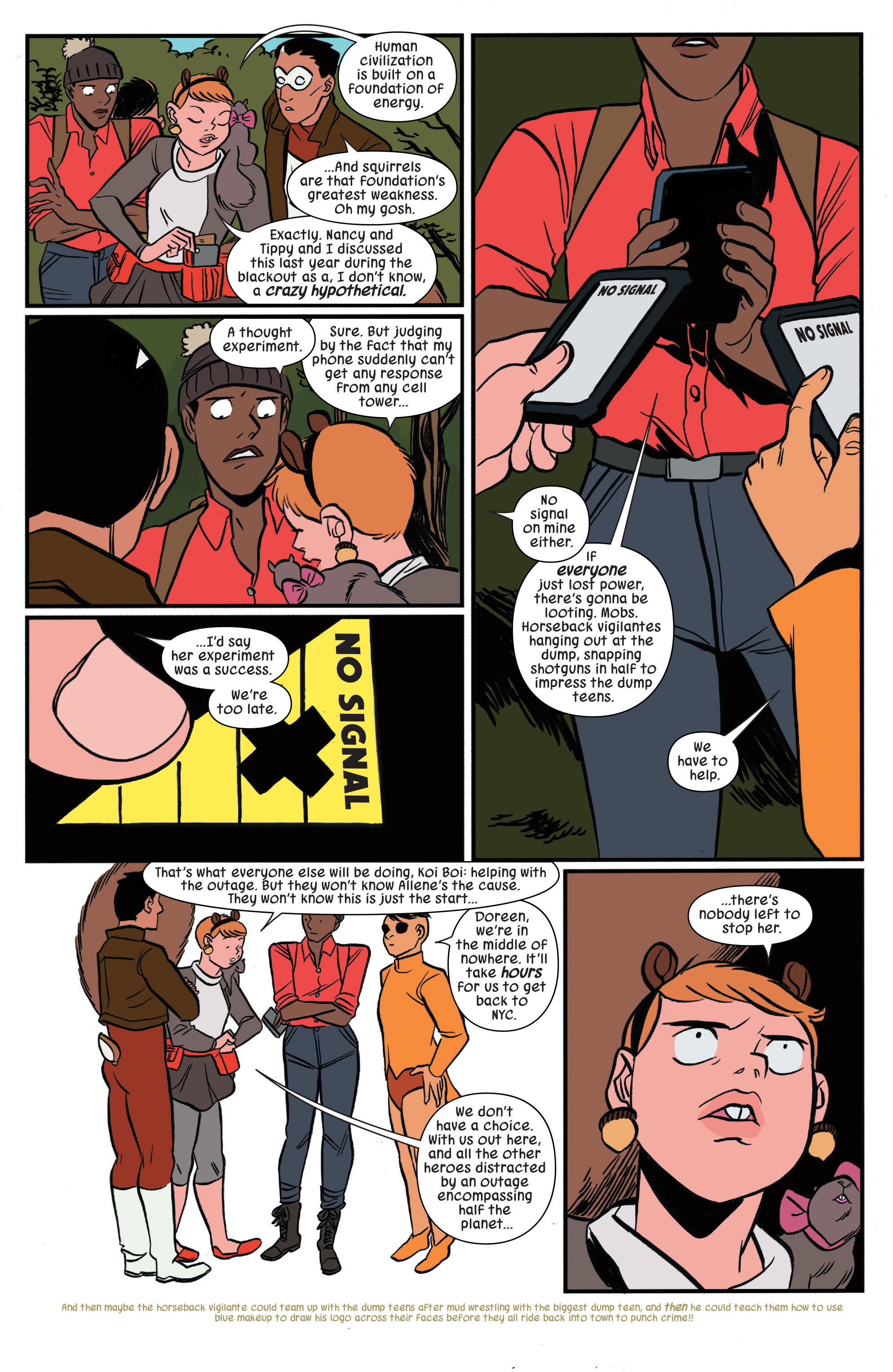 Read online The Unbeatable Squirrel Girl Beats Up the Marvel Universe comic -  Issue # TPB - 66
