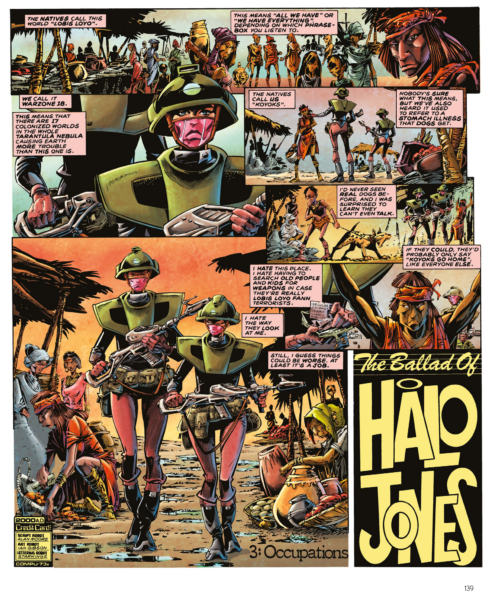 Read online The Ballad of Halo Jones: Full Colour Omnibus Edition comic -  Issue # TPB (Part 2) - 42