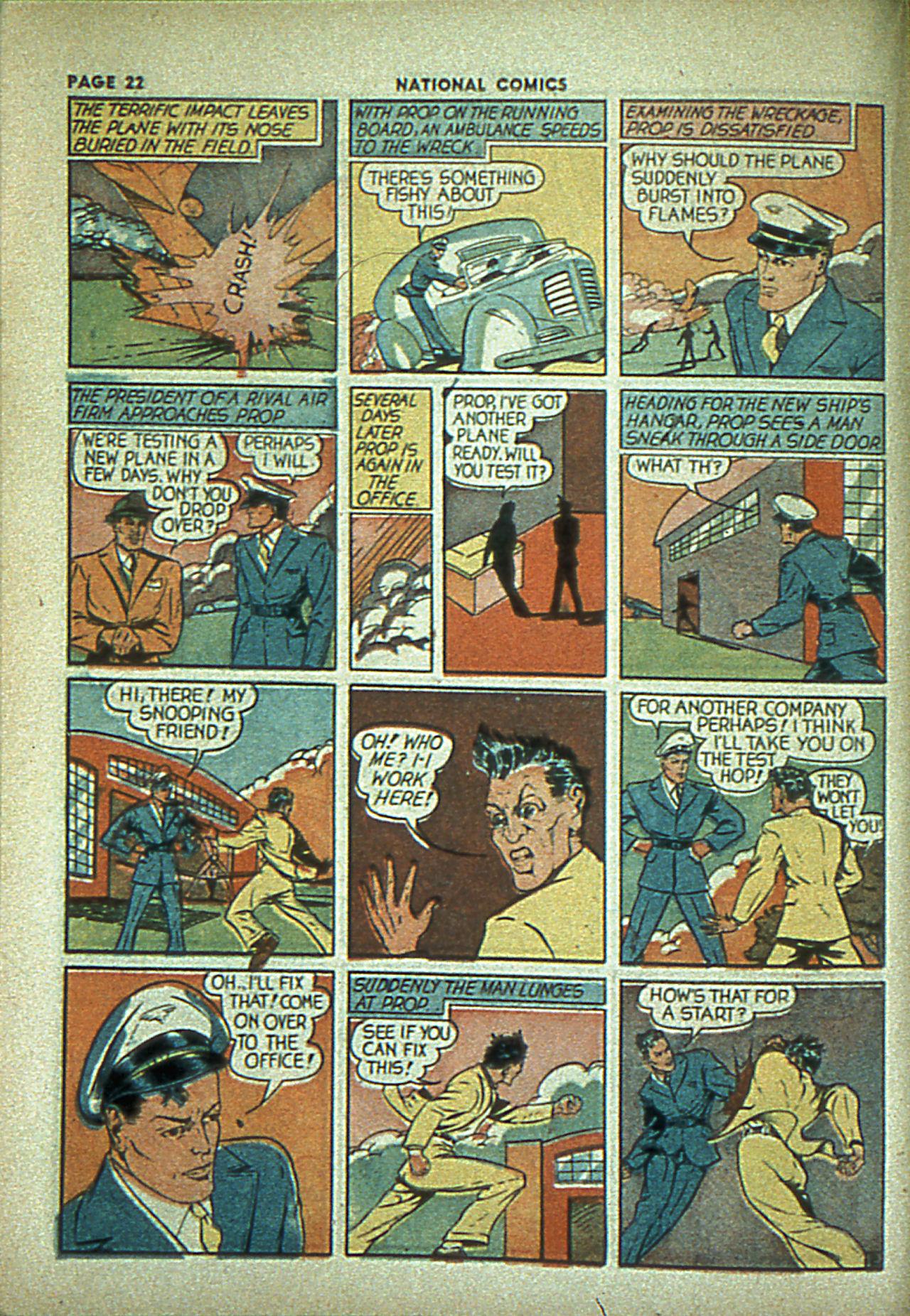 Read online National Comics comic -  Issue #4 - 24