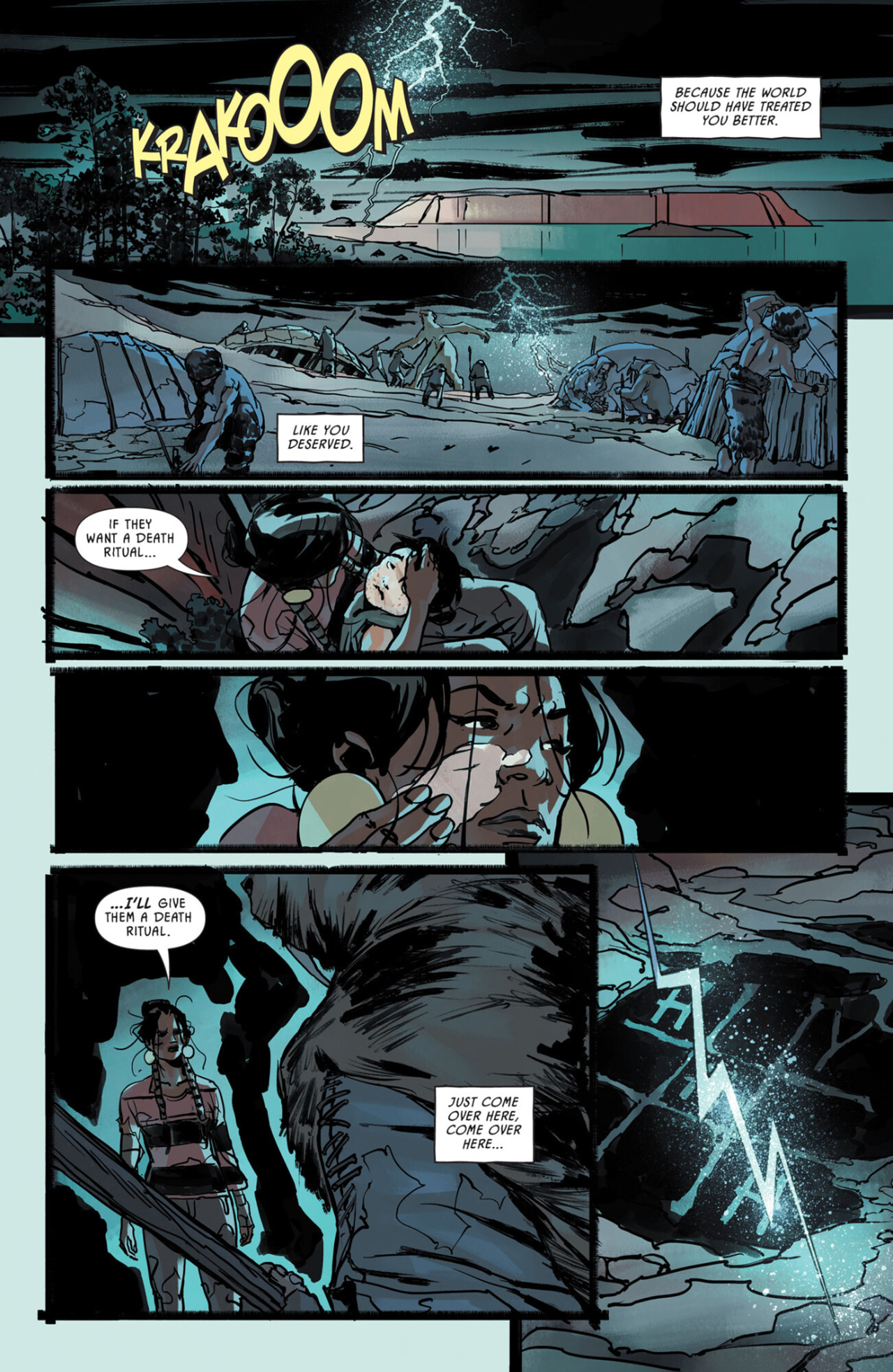 Read online Earthdivers comic -  Issue #8 - 14