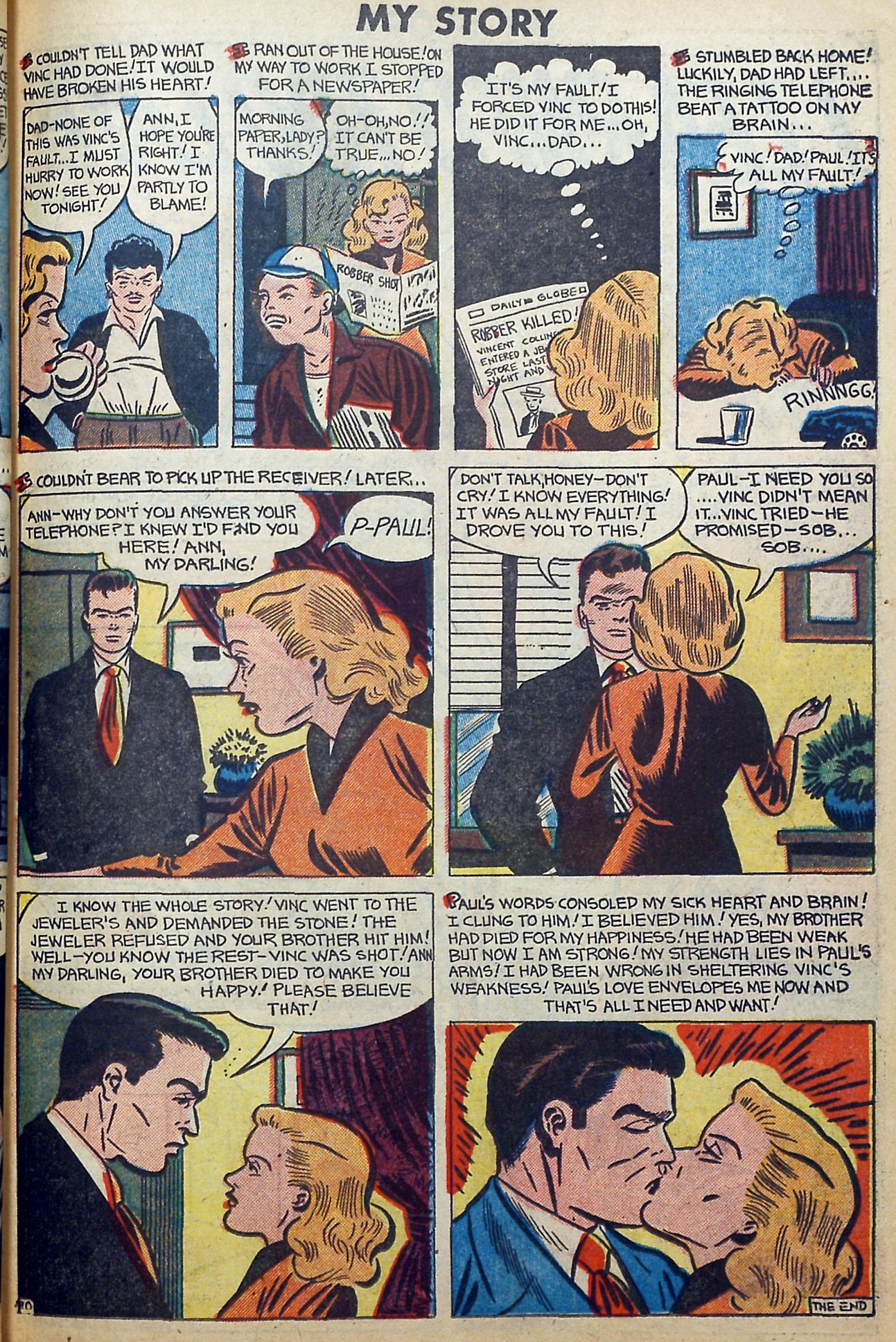 Read online Romantic Thrills comic -  Issue # TPB - 43
