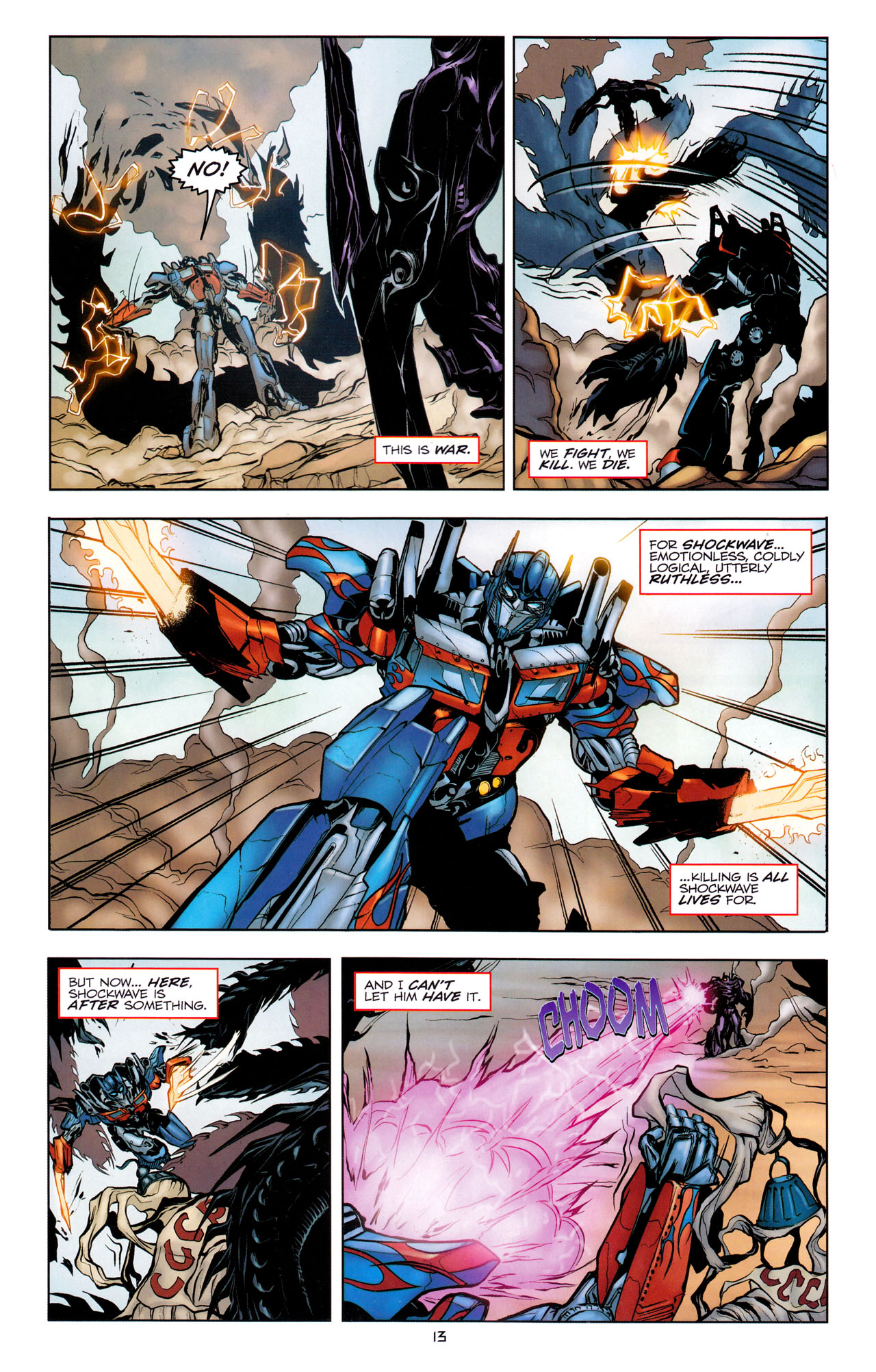 Read online Transformers: Dark of the Moon Movie Adaptation comic -  Issue #1 - 15