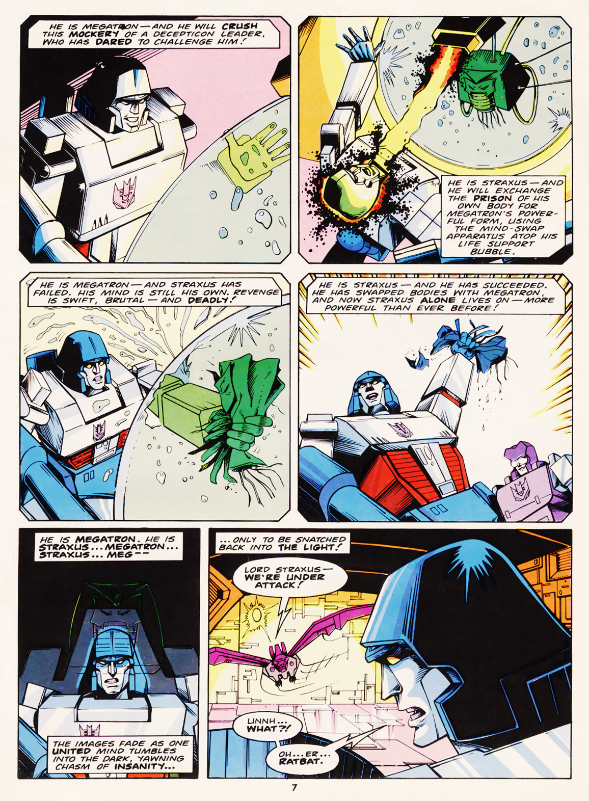 Read online The Transformers (UK) comic -  Issue #104 - 7