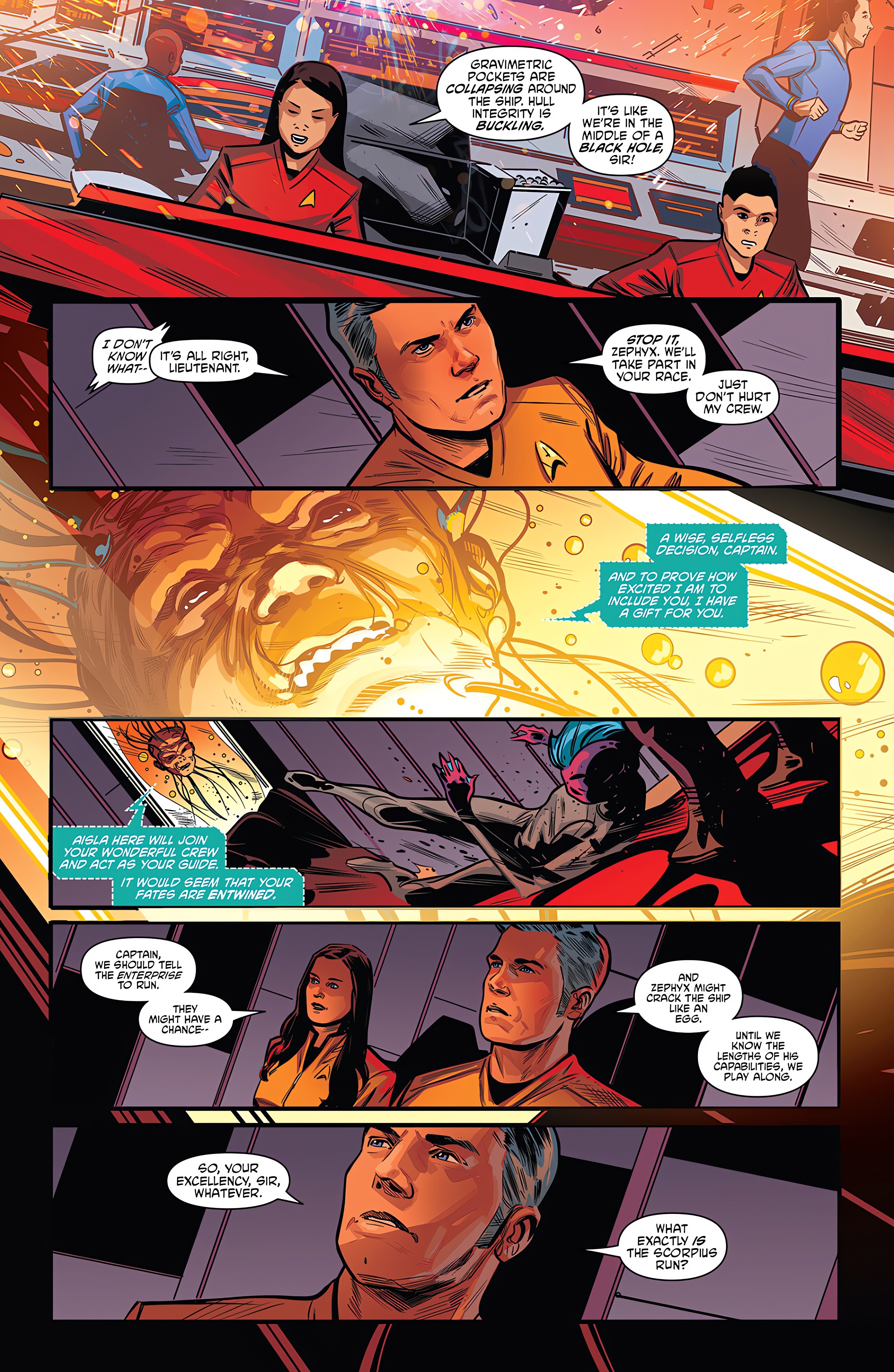 Read online Star Trek: Strange New Worlds - The Scorpius Run comic -  Issue #1 - 14