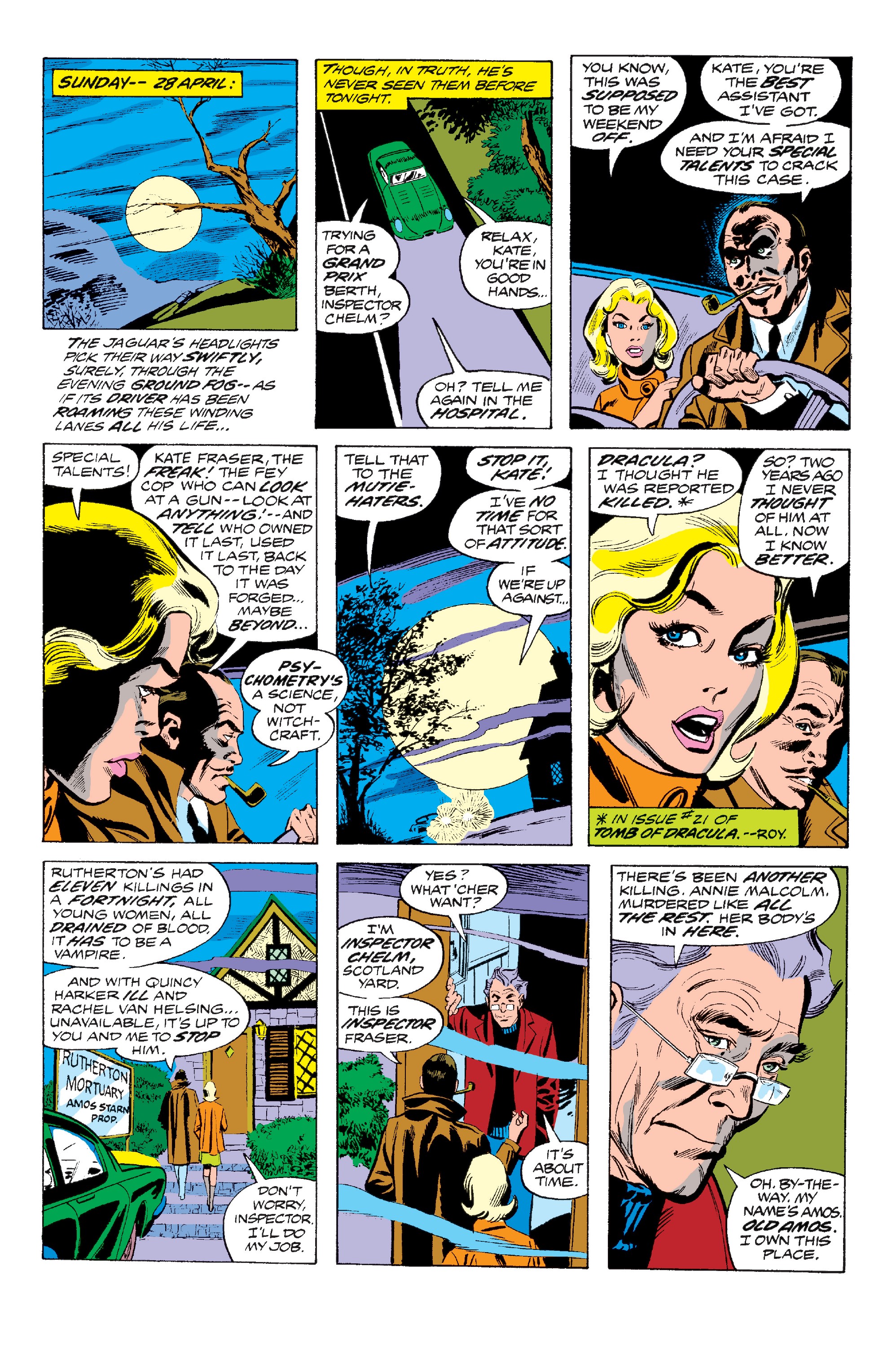 Read online Tomb of Dracula (1972) comic -  Issue # _The Complete Collection 2 (Part 3) - 37