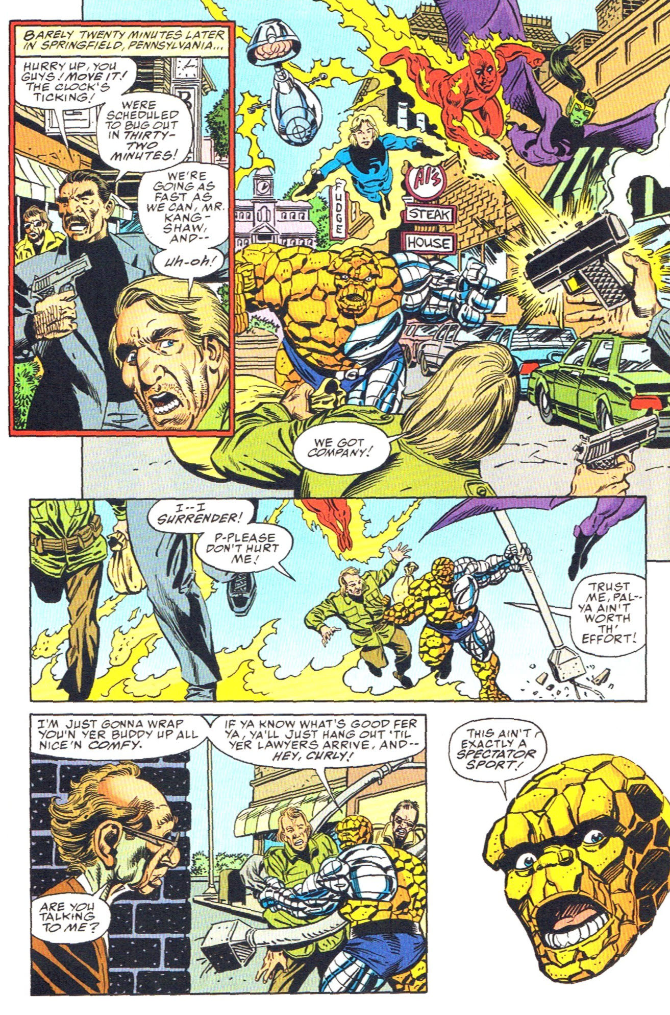 Read online Fantastic Five comic -  Issue #1 - 20