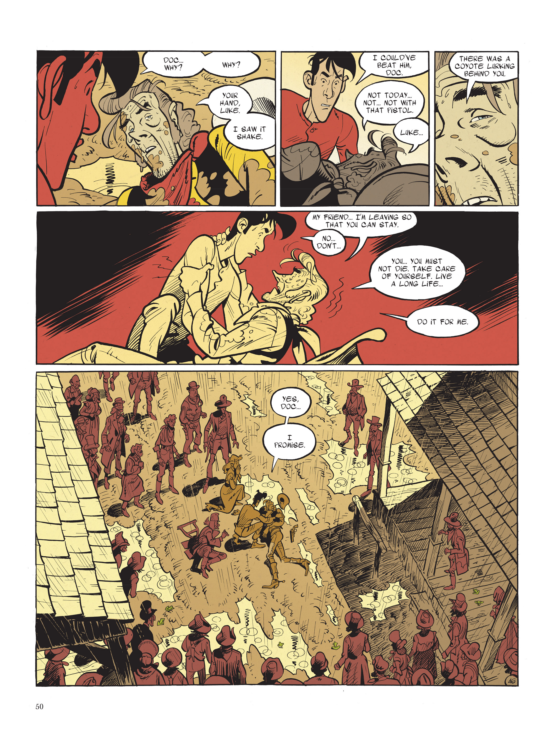 Read online The Man Who Shot Lucky Luke comic -  Issue # Full - 52