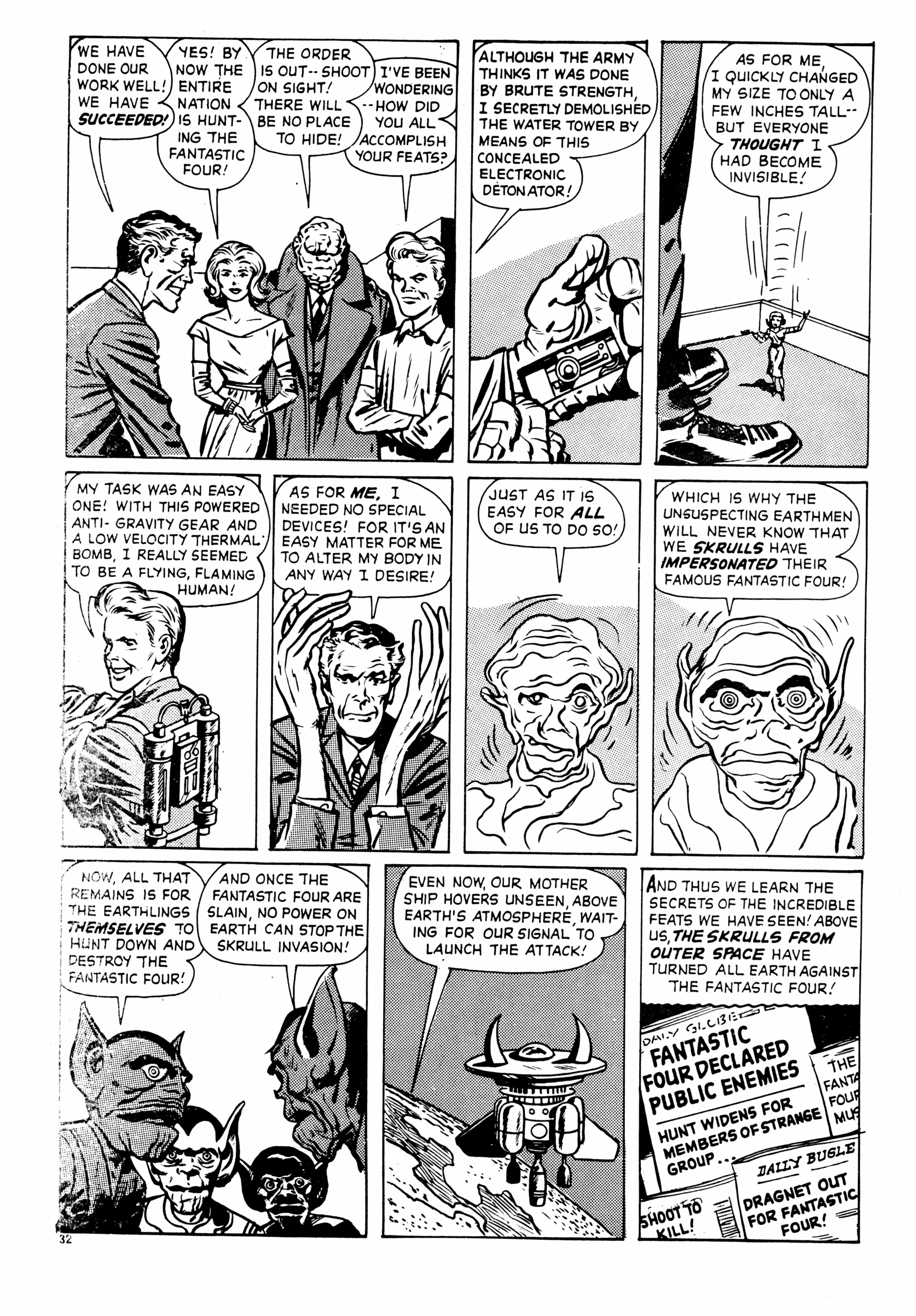 Read online Fantastic Four (1982) comic -  Issue #3 - 32