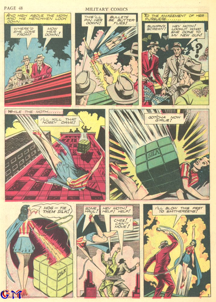 Read online Military Comics comic -  Issue #7 - 50