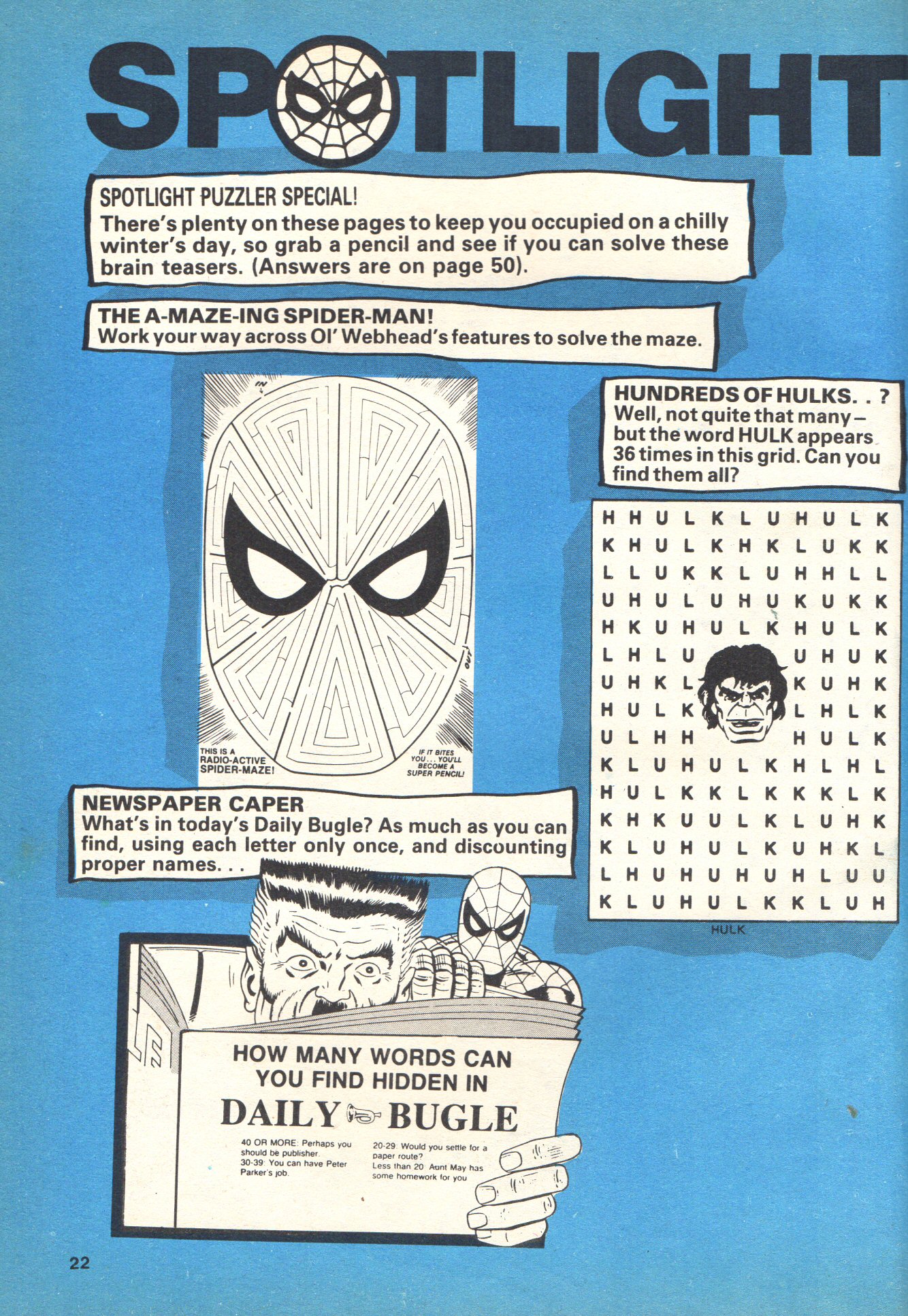 Read online Spider-Man Special comic -  Issue #1984W - 22