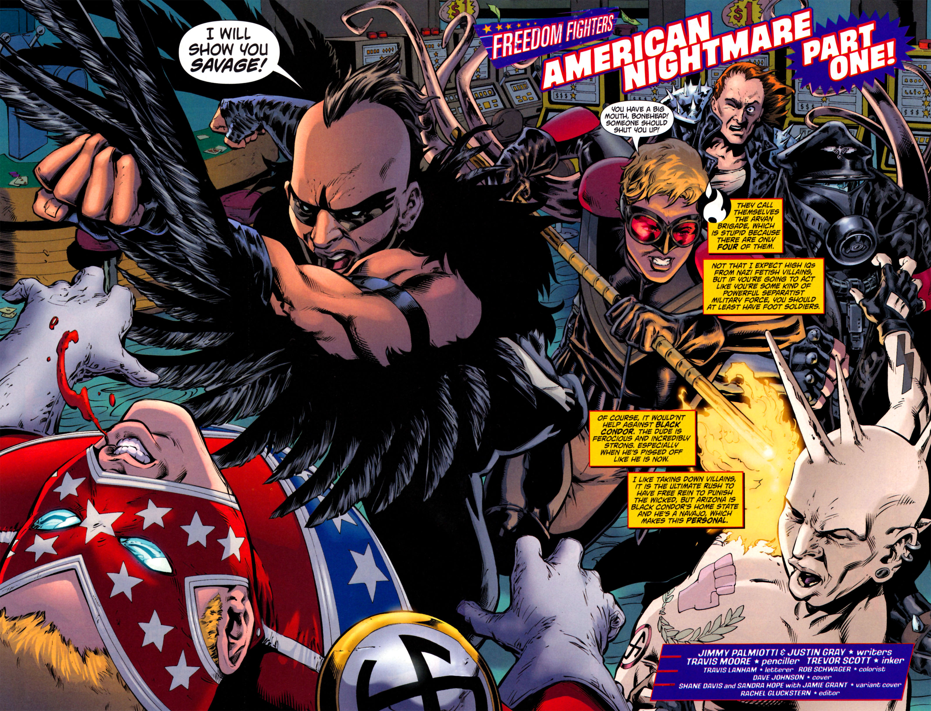 Read online Freedom Fighters (2010) comic -  Issue #1 - 4