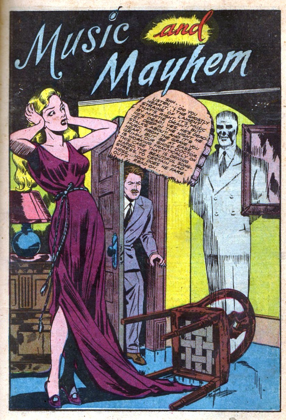 Read online Haunted Thrills comic -  Issue #3 - 19