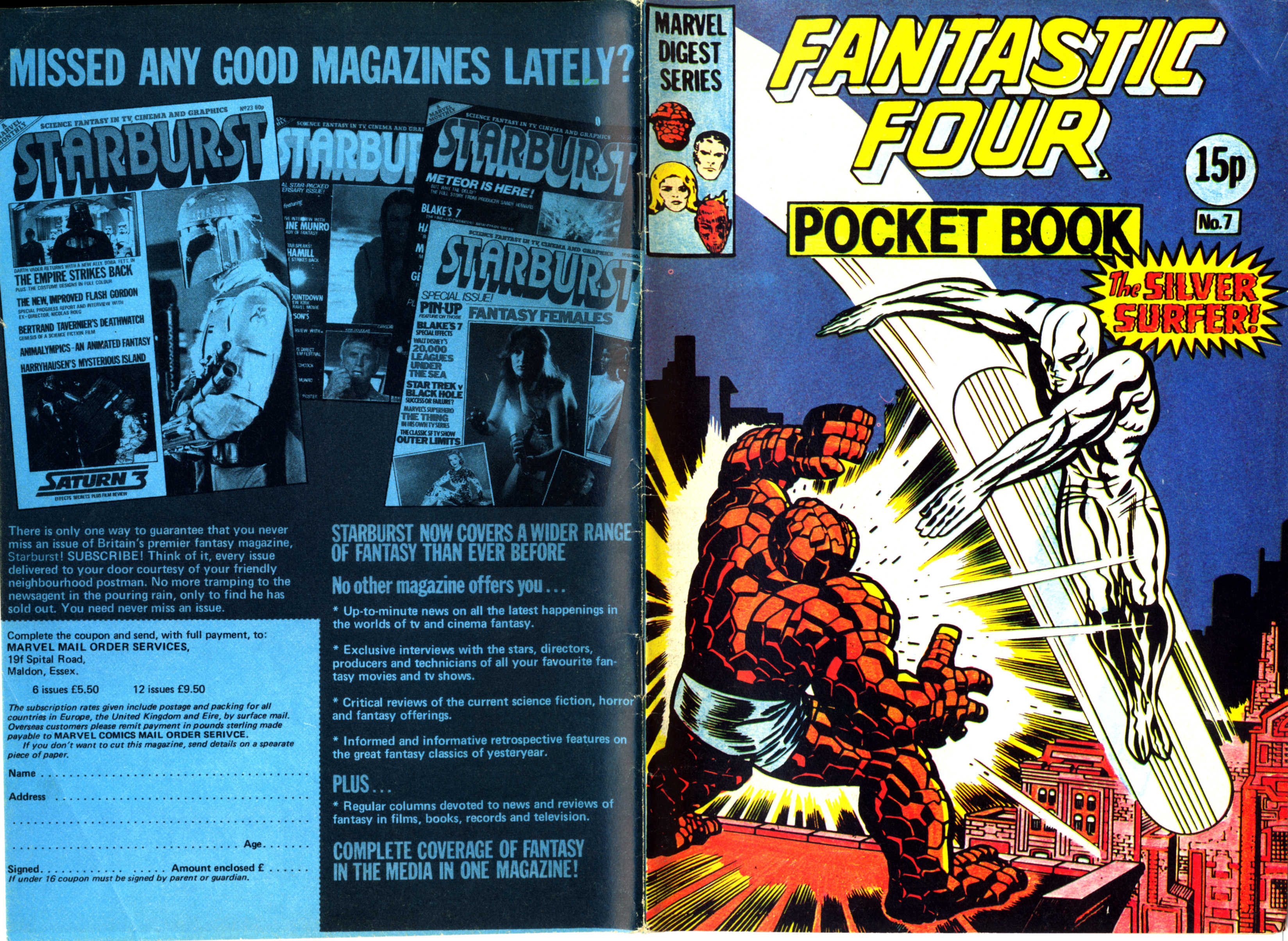 Read online Fantastic Four Pocket Book comic -  Issue #7 - 2