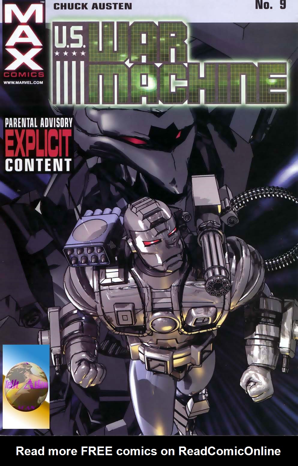 Read online U.S. War Machine comic -  Issue #9 - 1
