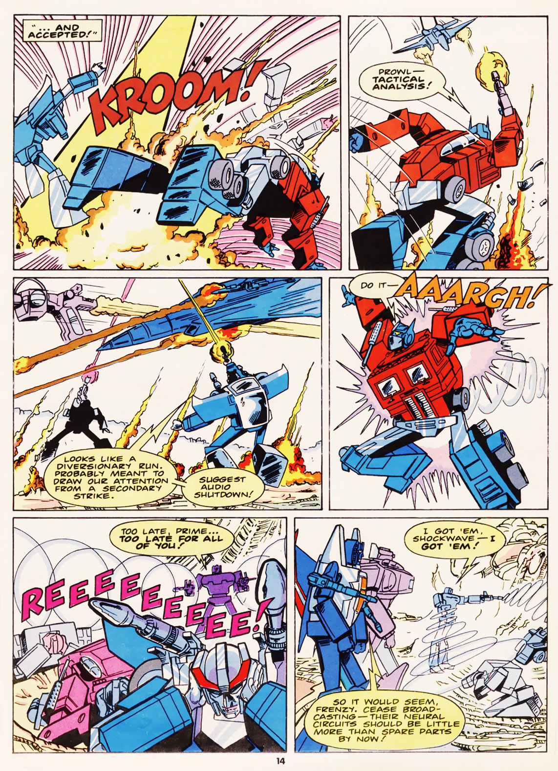 Read online The Transformers (UK) comic -  Issue #100 - 13