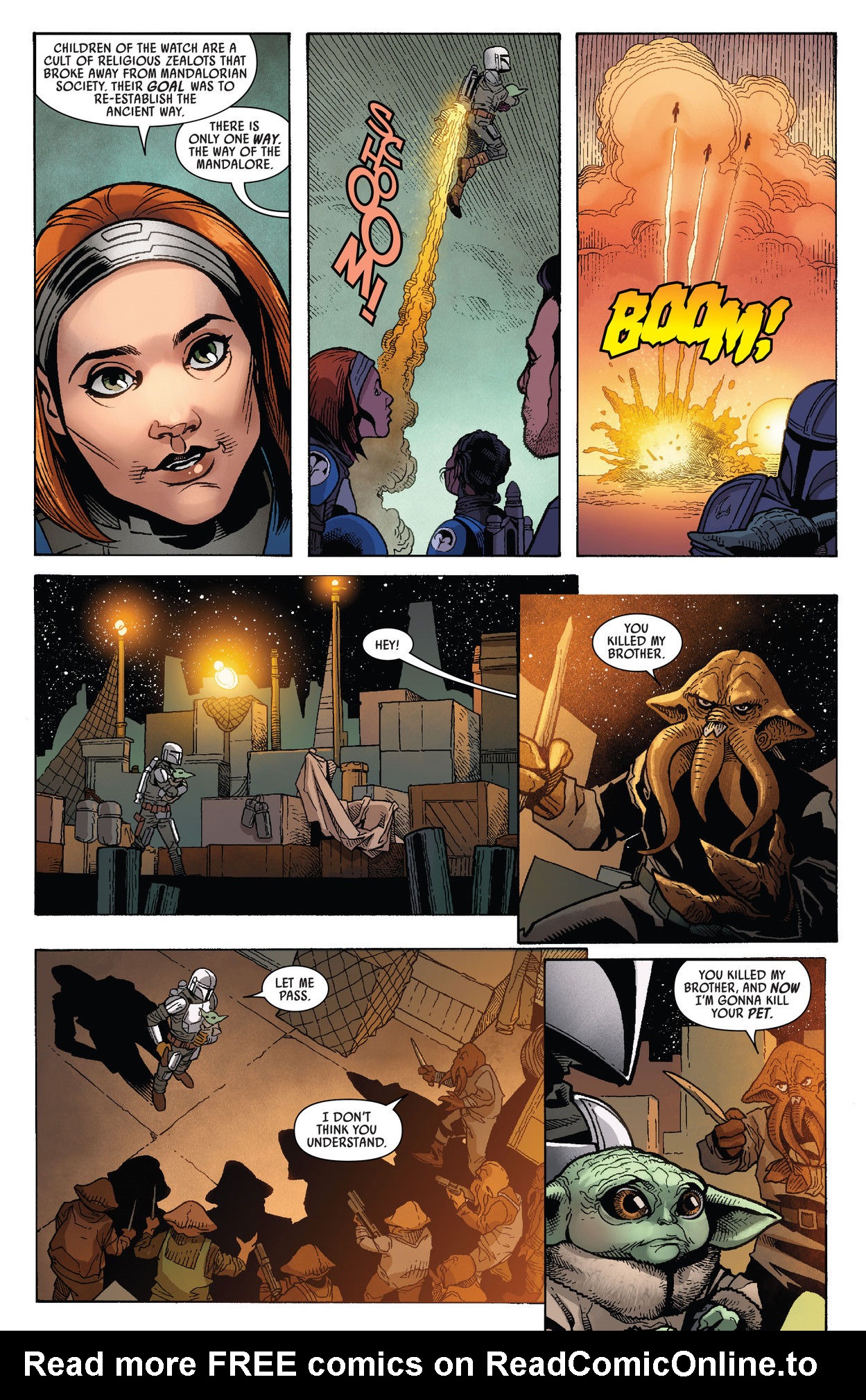 Read online Star Wars: The Mandalorian Season 2 comic -  Issue #3 - 14