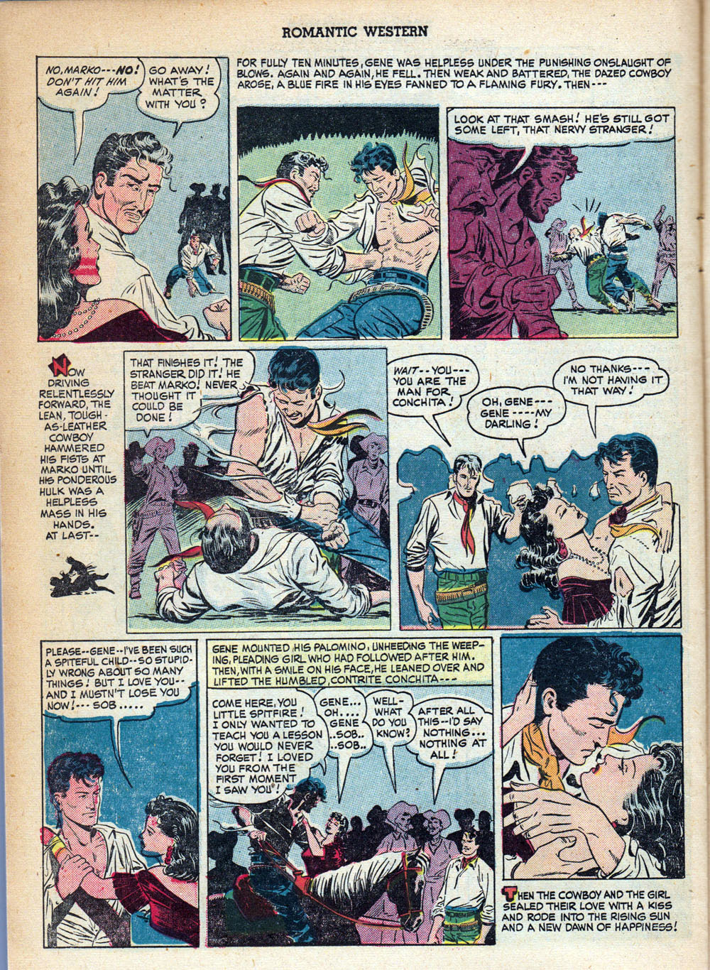 Read online Romantic Western comic -  Issue #2 - 22