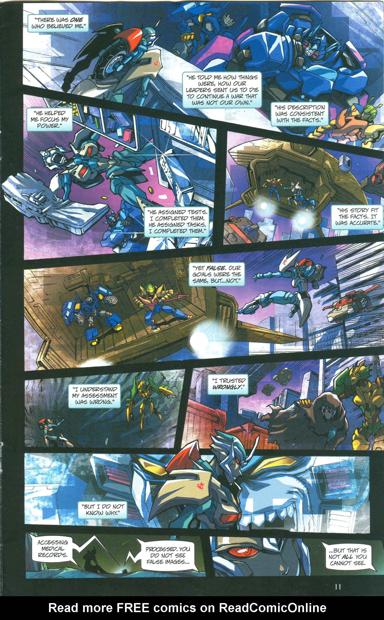 Read online Transformers: Collectors' Club comic -  Issue #57 - 11