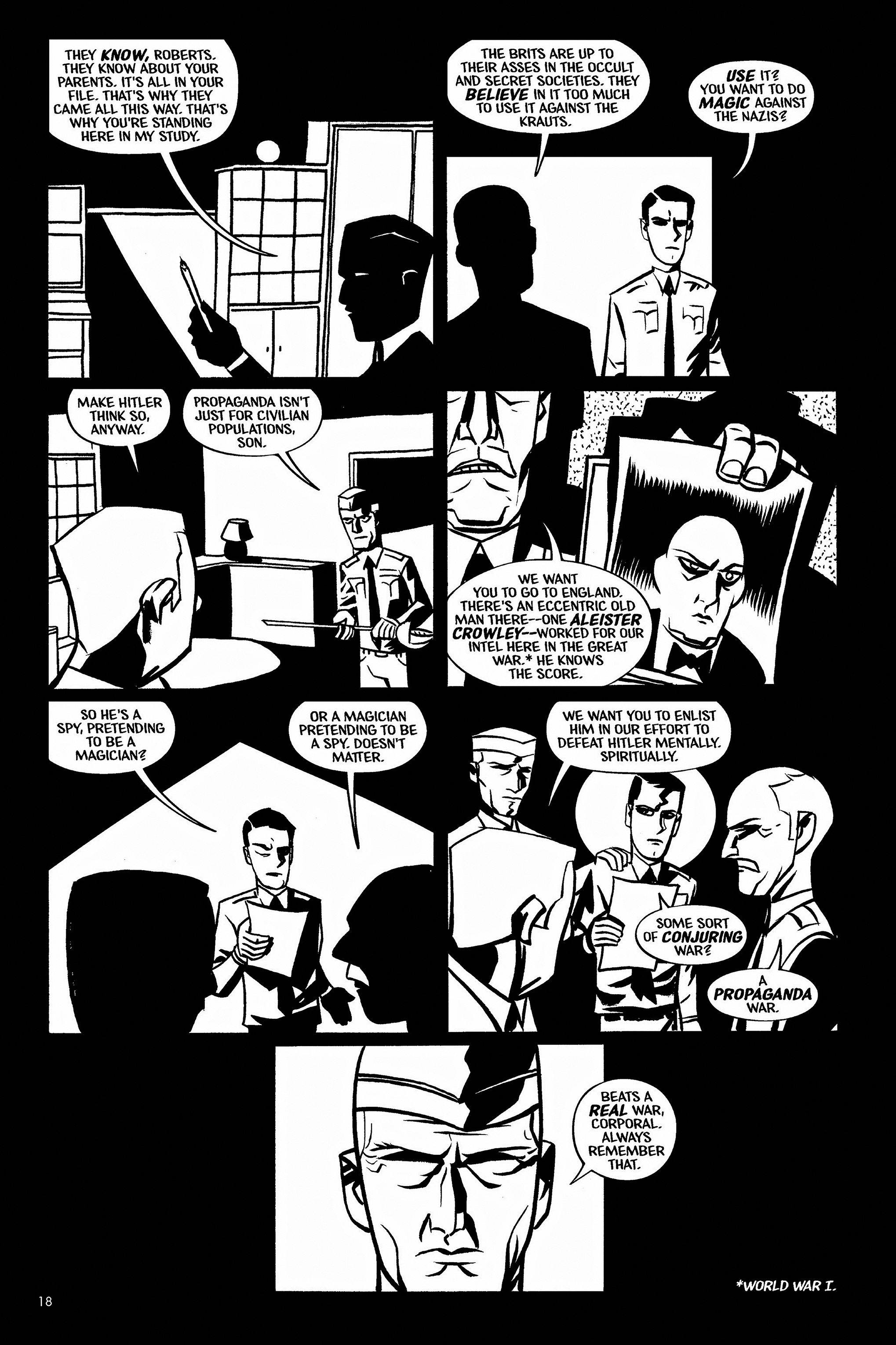 Read online Aleister & Adolf comic -  Issue # TPB - 18
