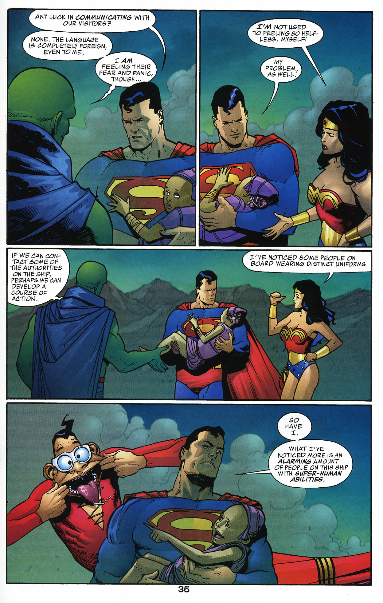 Read online JLA/Haven: Arrival comic -  Issue # Full - 34