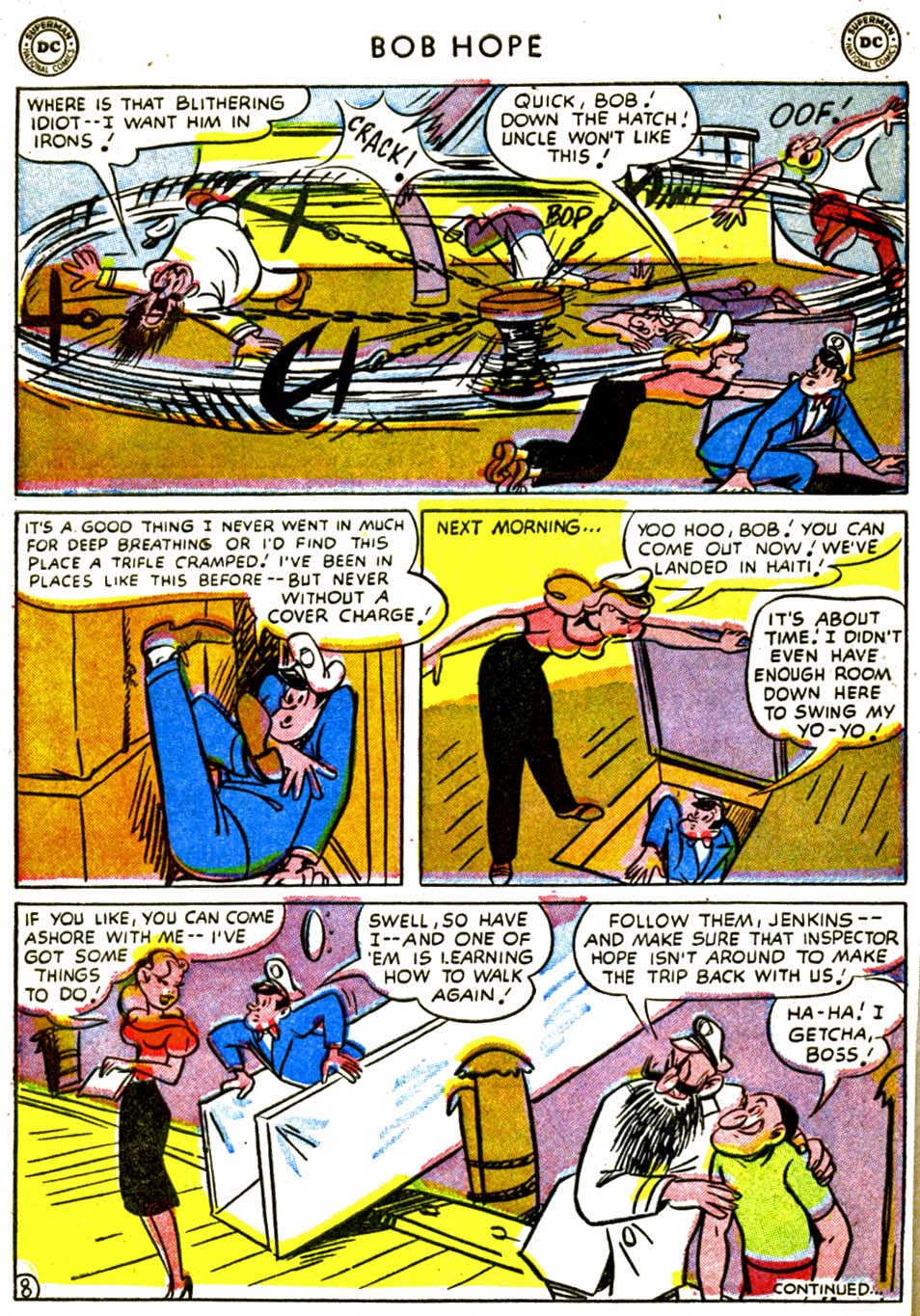 Read online The Adventures of Bob Hope comic -  Issue #25 - 10