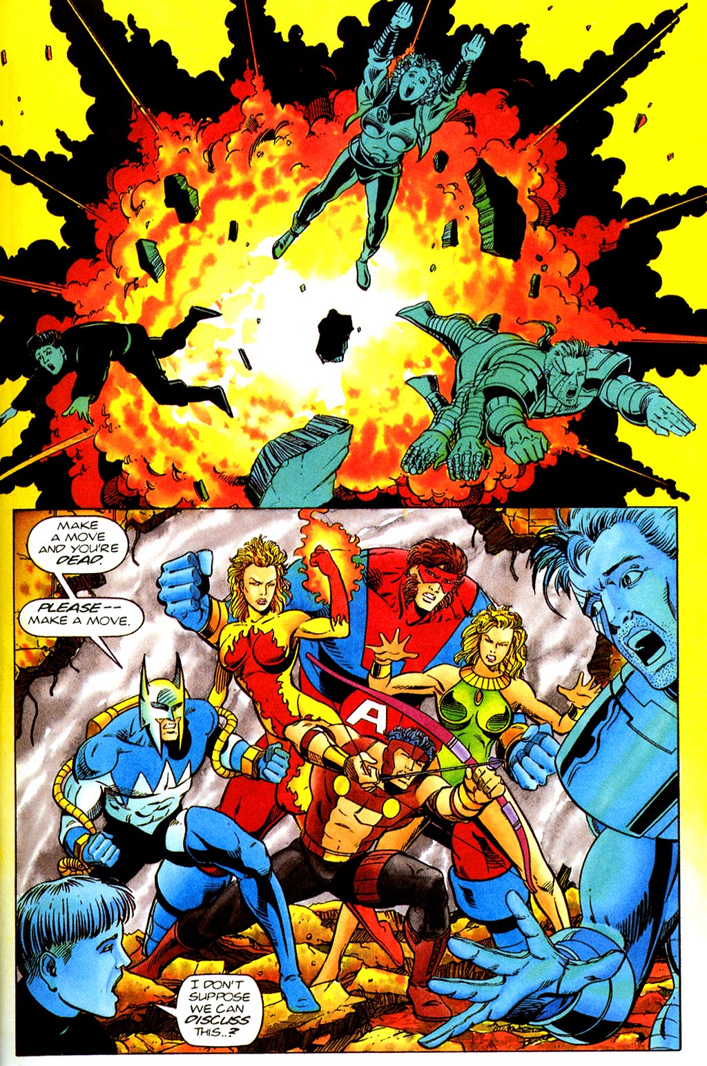 Read online Deathmate comic -  Issue # Blue - 19