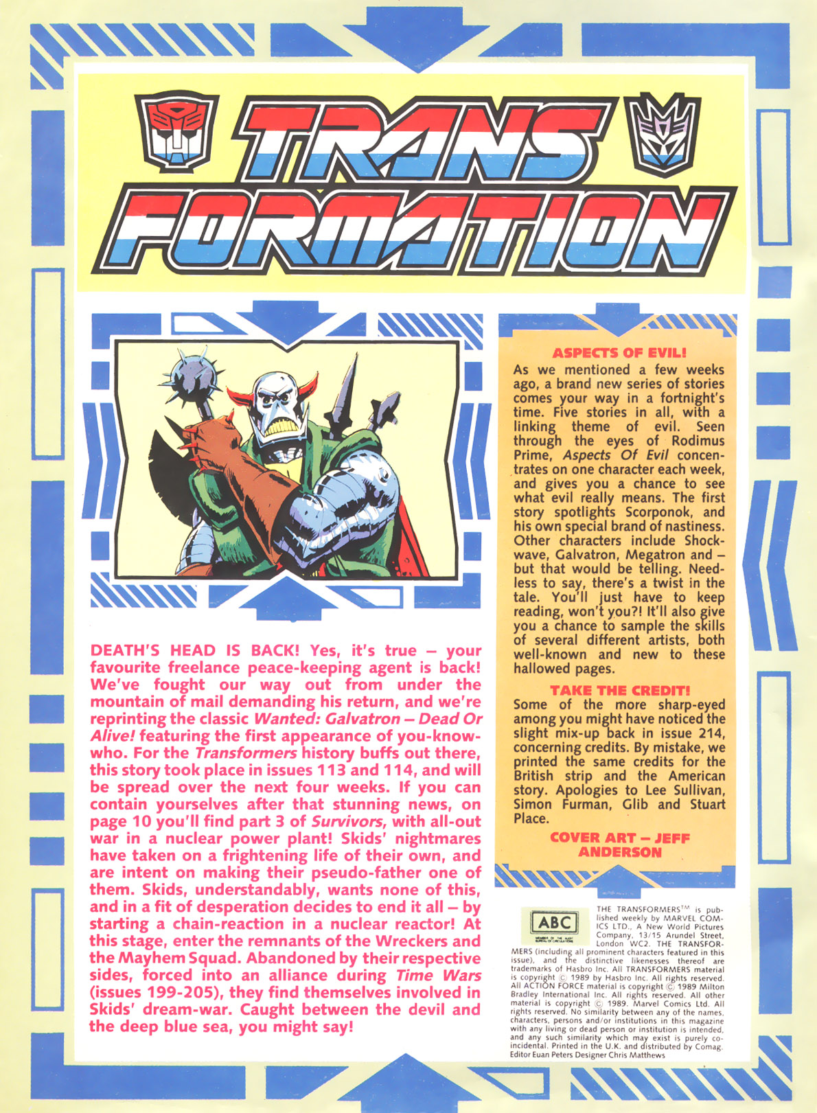 Read online The Transformers (UK) comic -  Issue #221 - 15