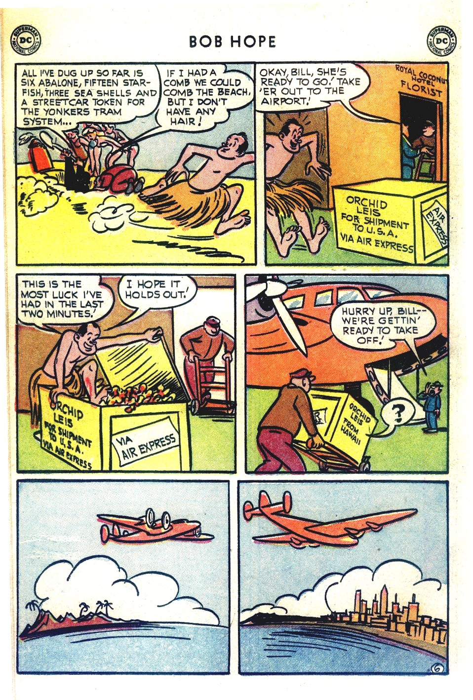 Read online The Adventures of Bob Hope comic -  Issue #27 - 30