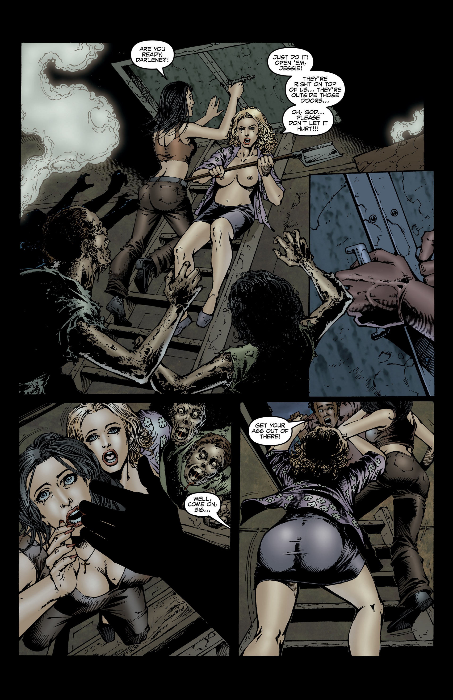 Read online Plague of the Living Dead comic -  Issue #4 - 3