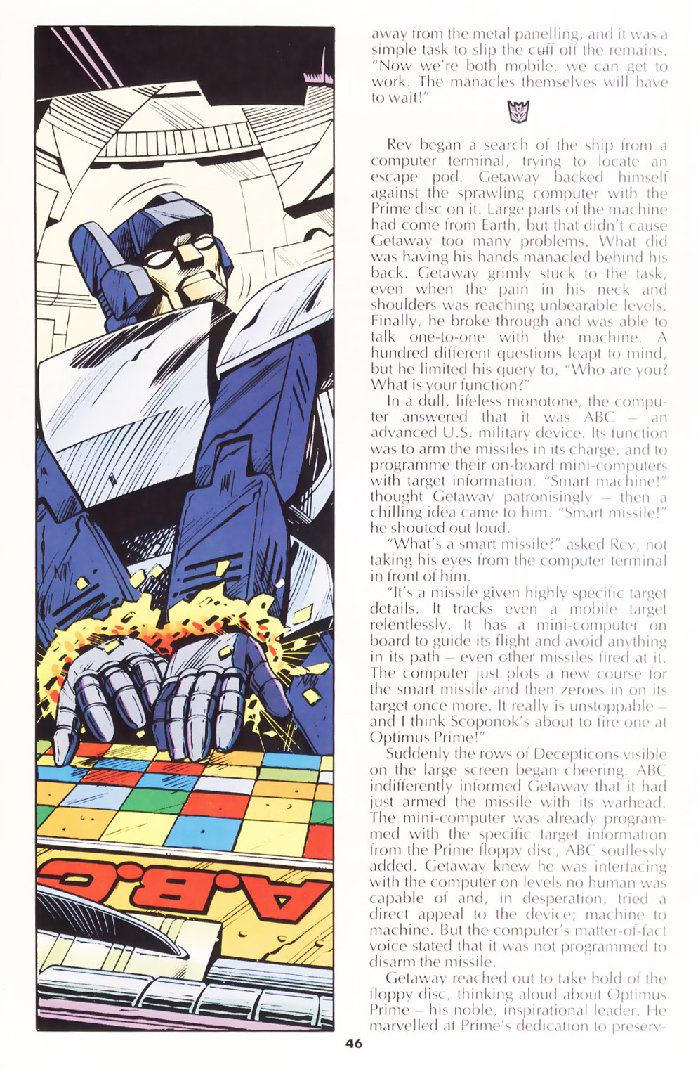 Read online The Transformers Annual comic -  Issue #1988 - 44