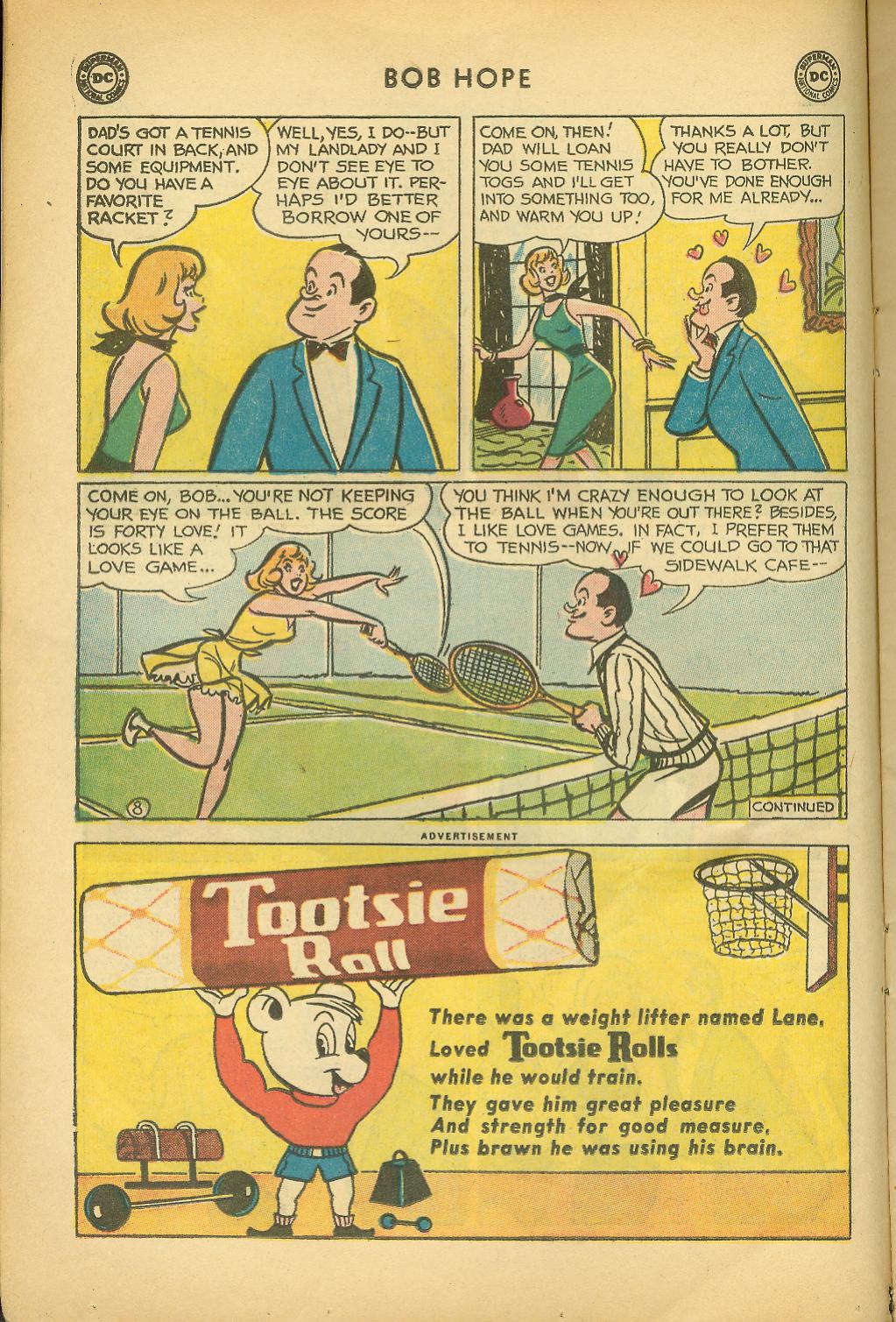 Read online The Adventures of Bob Hope comic -  Issue #56 - 10