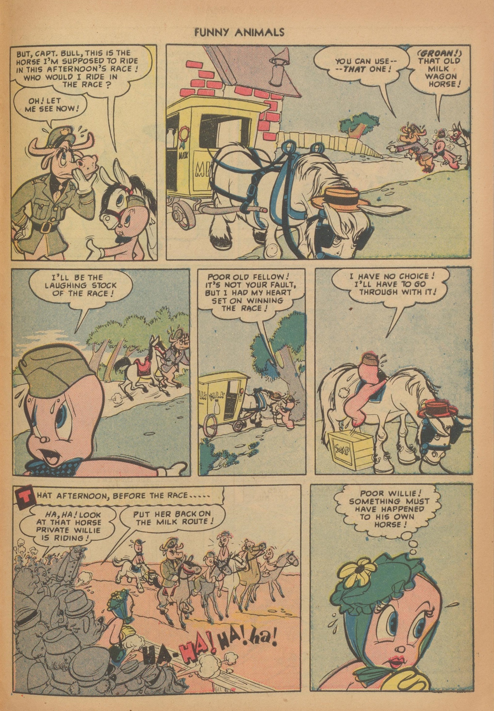 Read online Fawcett's Funny Animals comic -  Issue #64 - 27