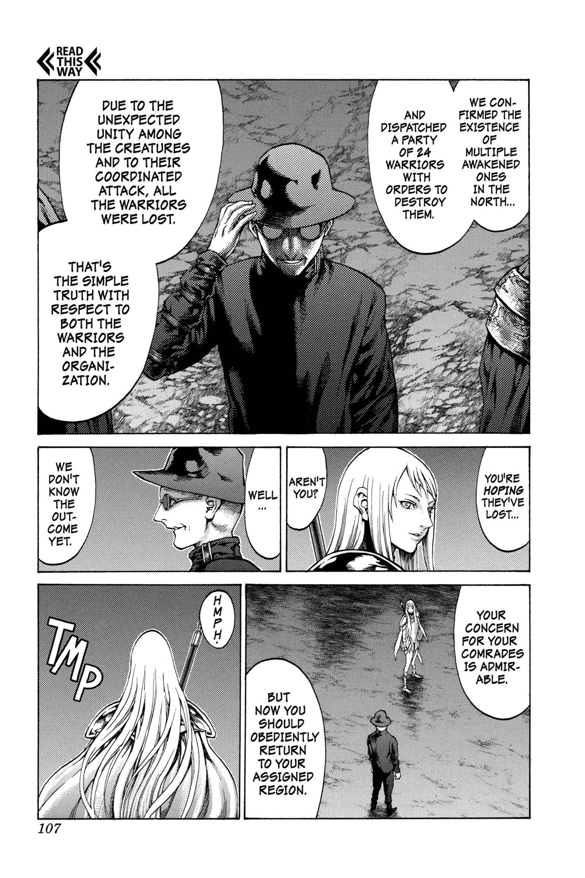 Read online Claymore comic -  Issue #11 - 98