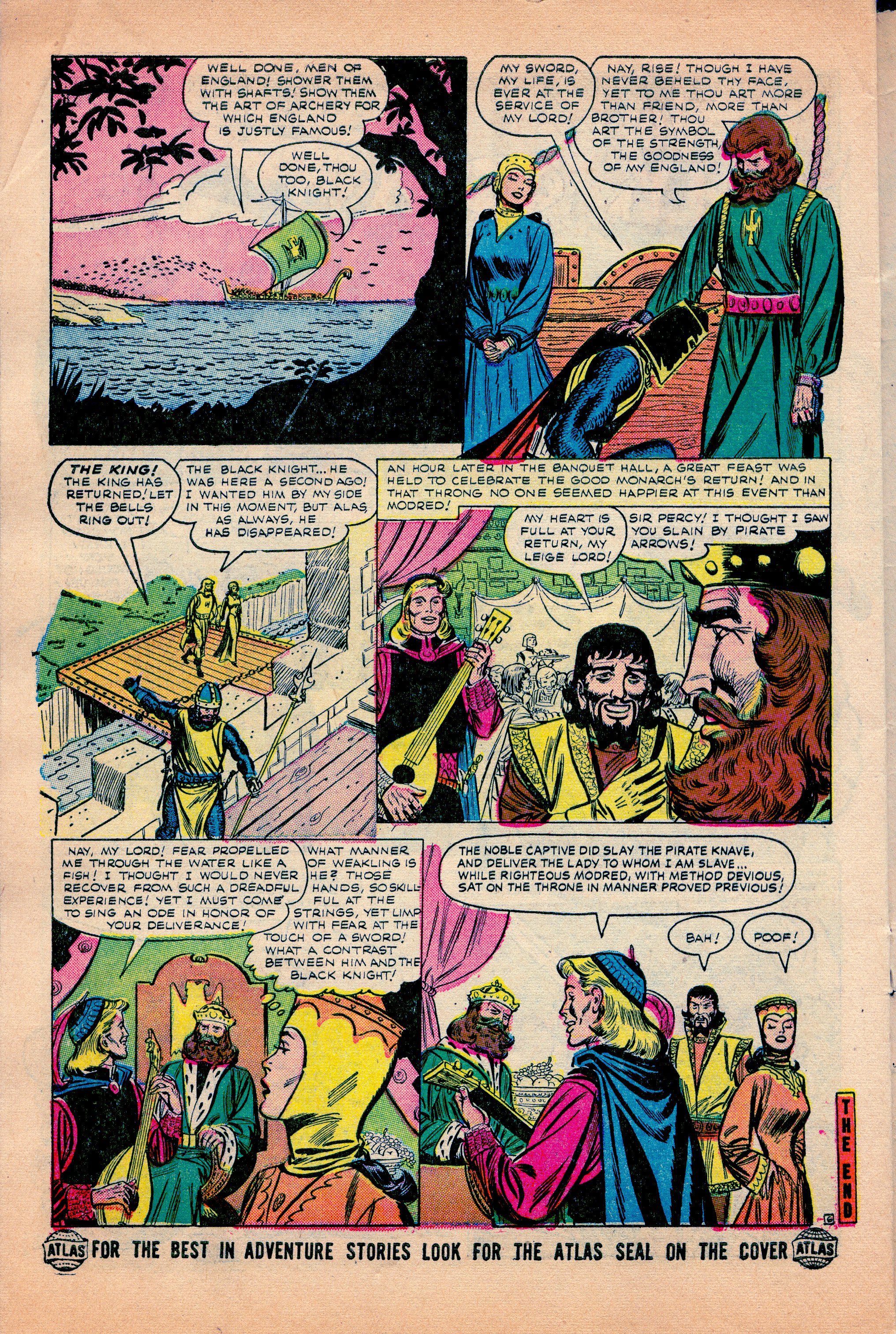 Read online Black Knight (1955) comic -  Issue #4 - 34