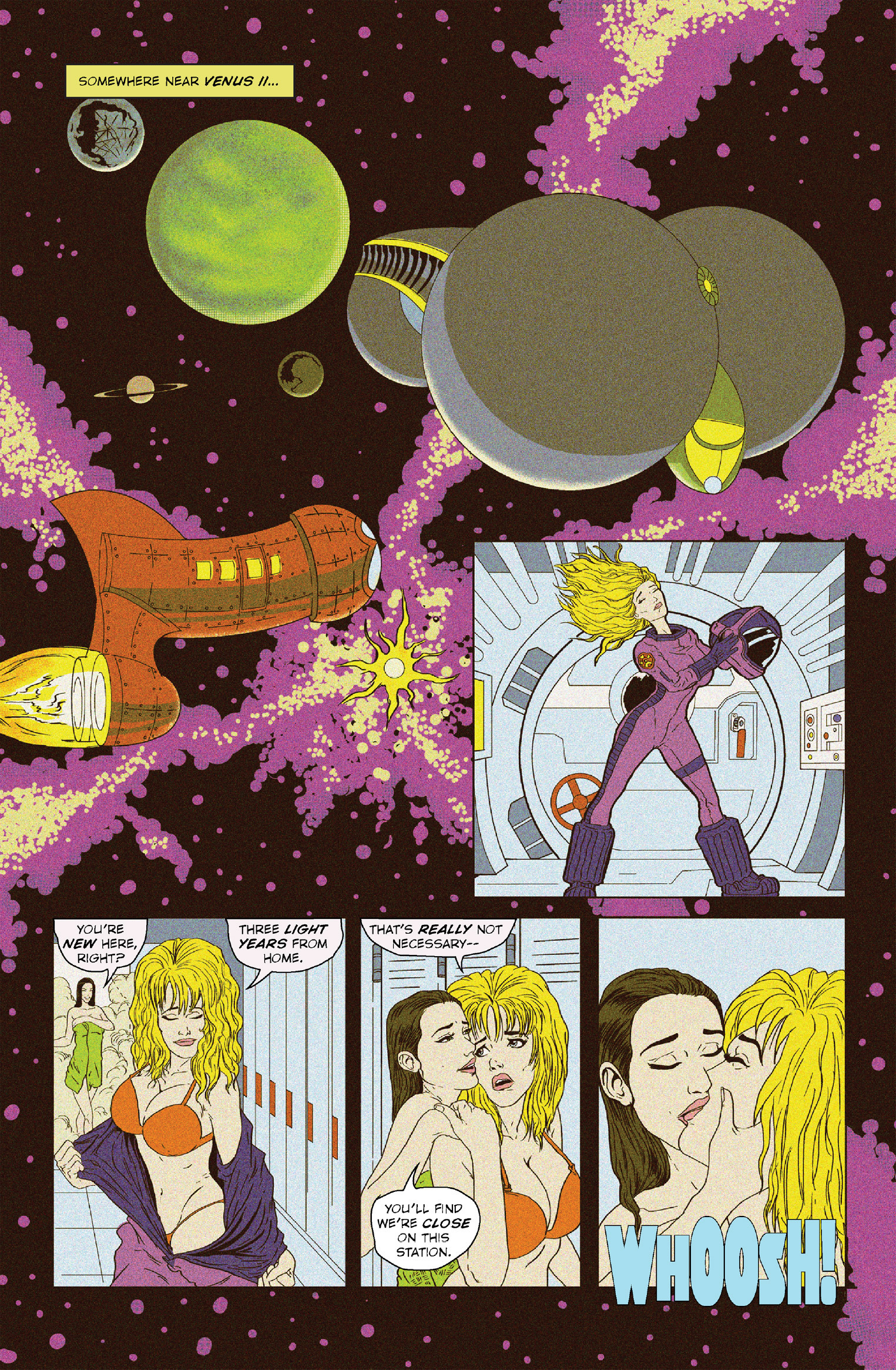 Read online Lesbian Zombies from Outer Space comic -  Issue #1 - 3