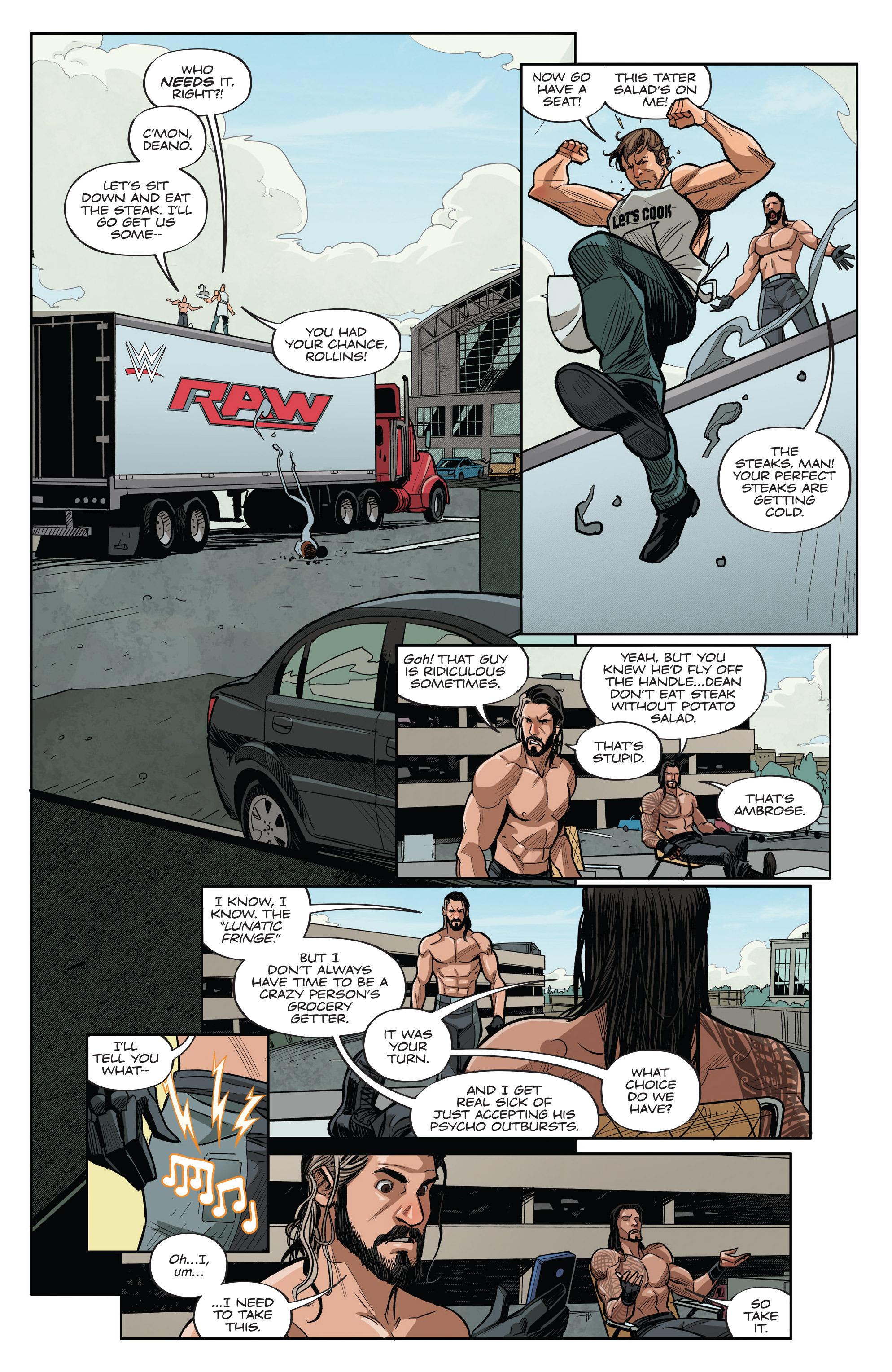 Read online WWE: Then. Now. Forever. comic -  Issue # Full - 5