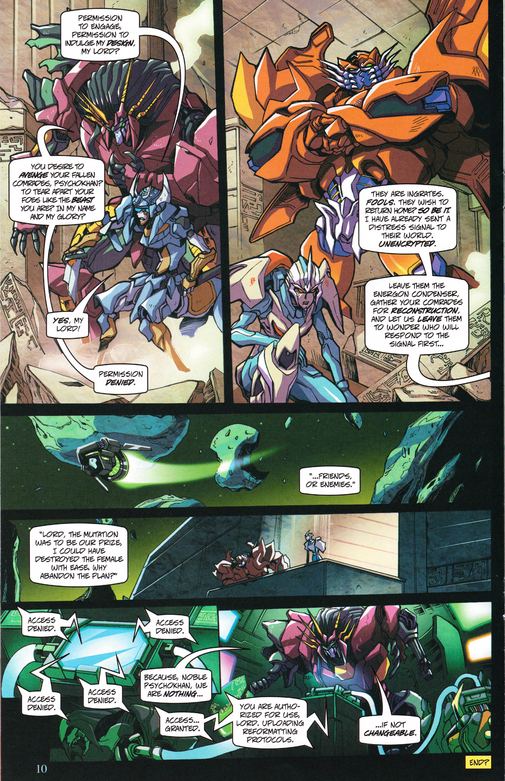 Read online Transformers: Collectors' Club comic -  Issue #60 - 10