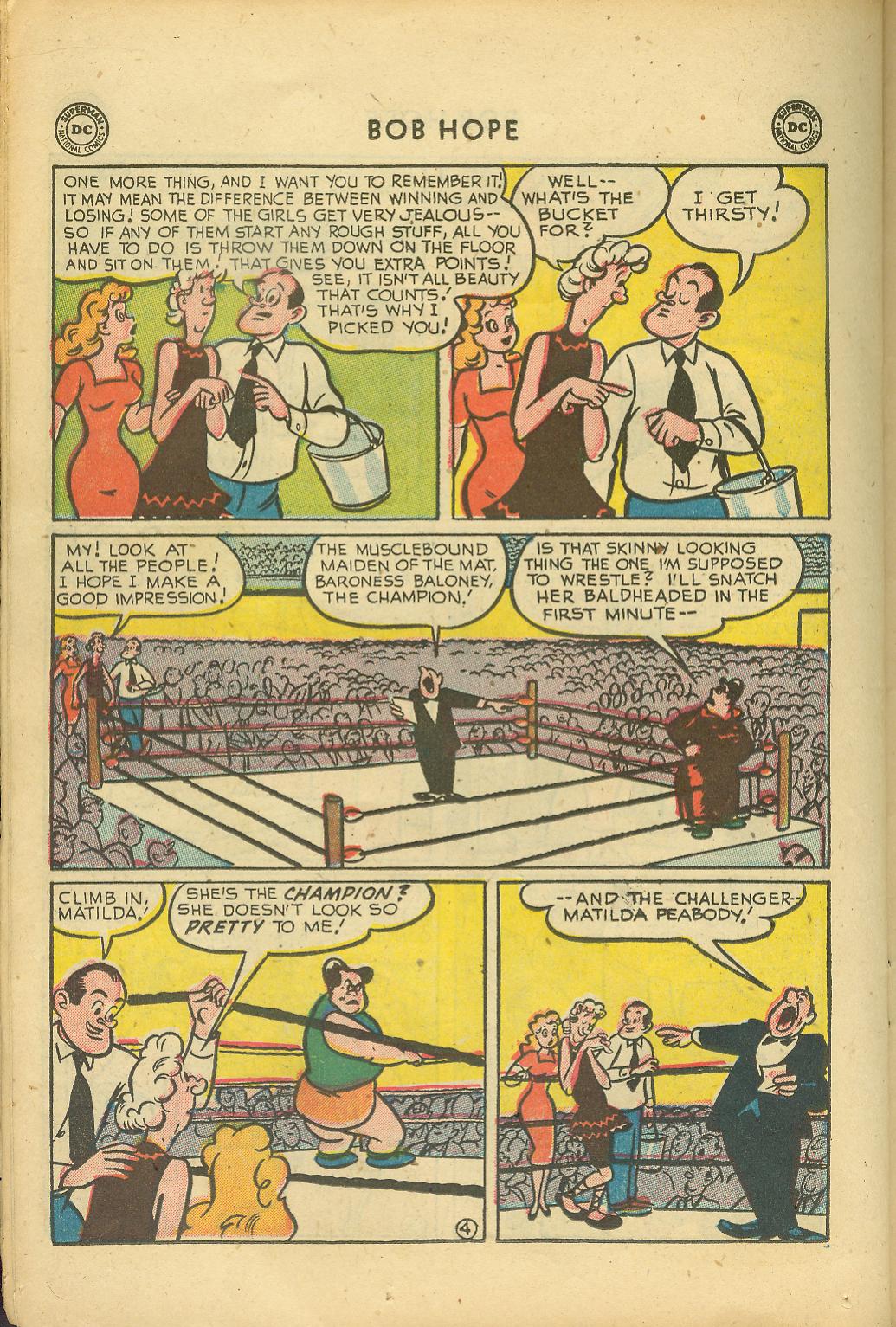 Read online The Adventures of Bob Hope comic -  Issue #21 - 28