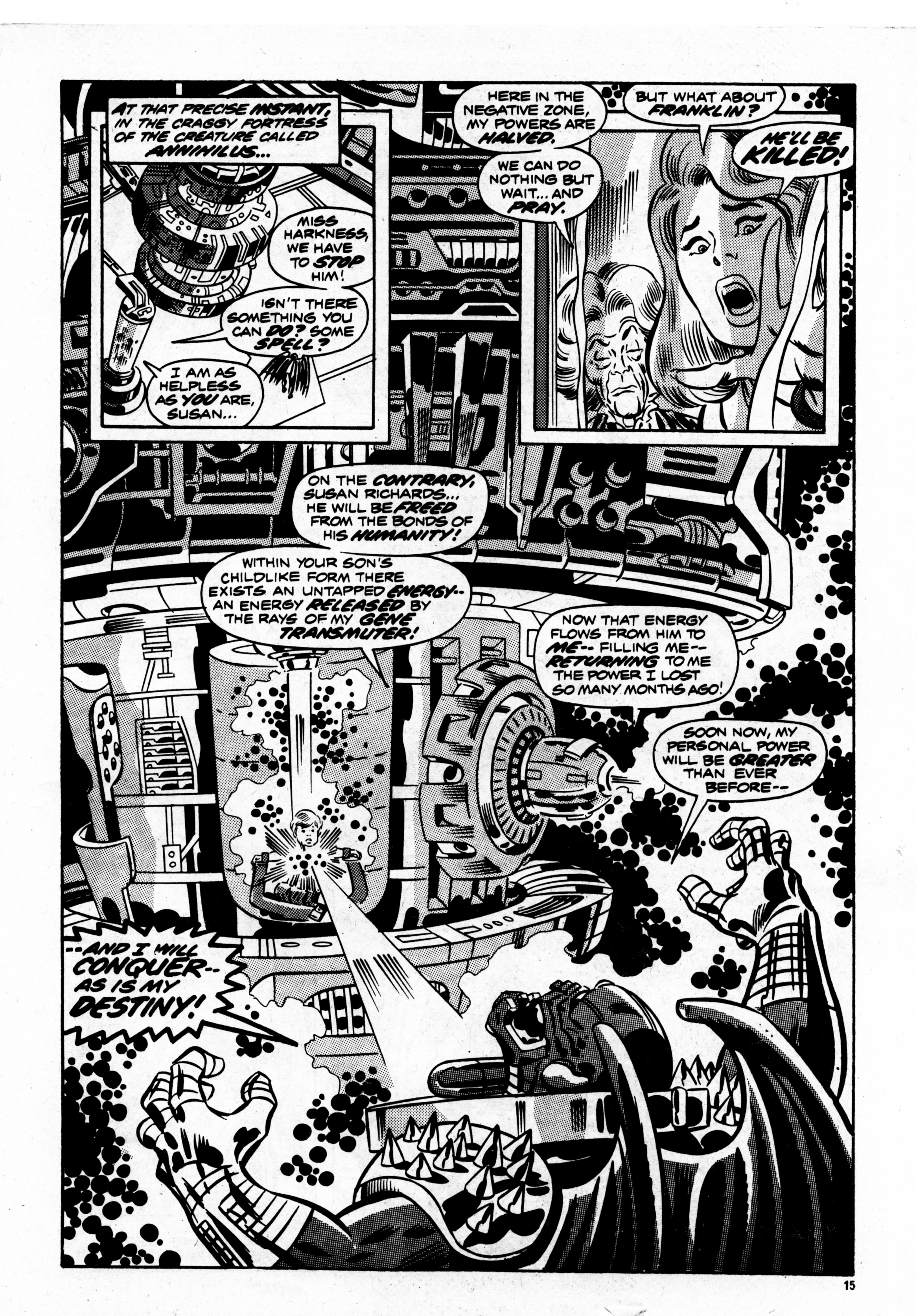 Read online Fantastic Four (1982) comic -  Issue #9 - 15