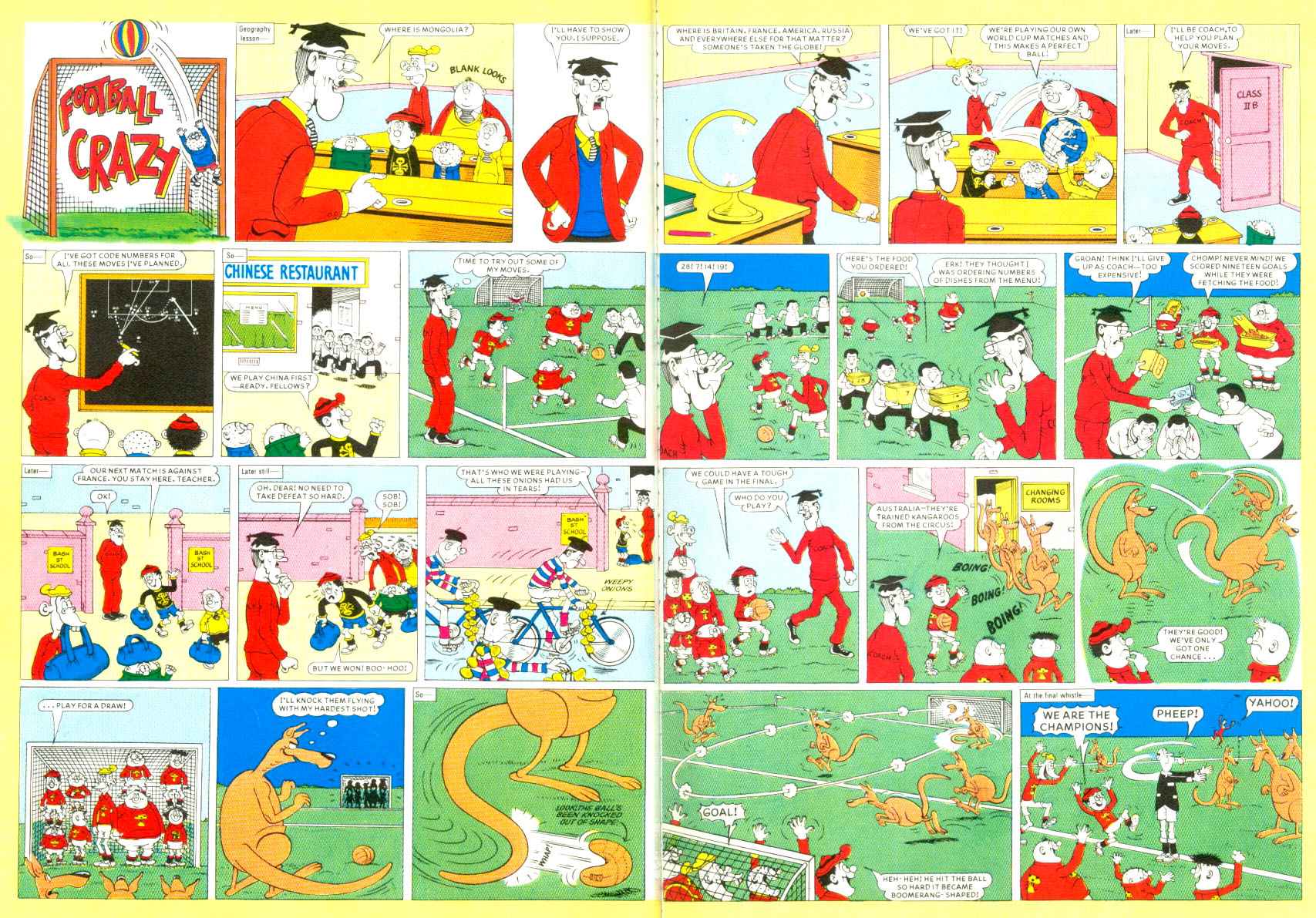 Read online Bash Street Kids comic -  Issue #1991 - 22