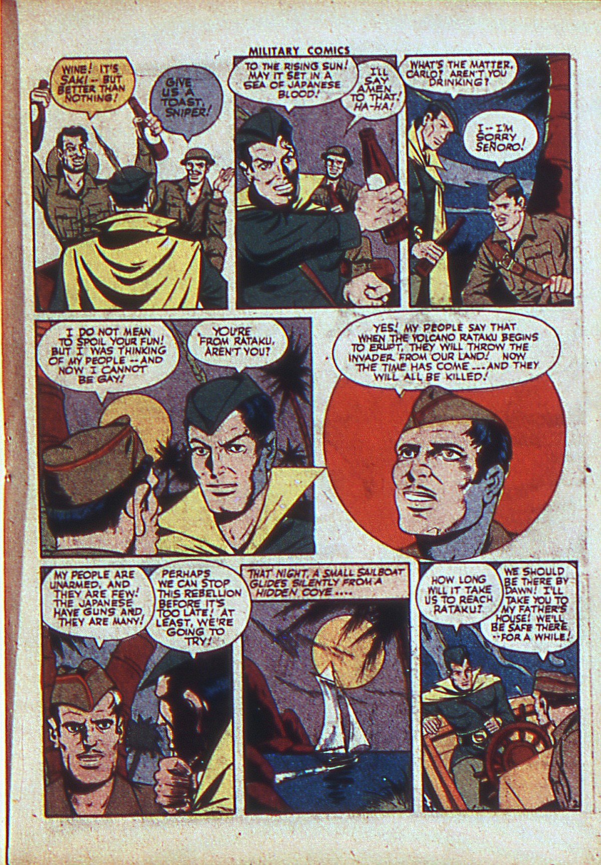 Read online Military Comics comic -  Issue #27 - 20