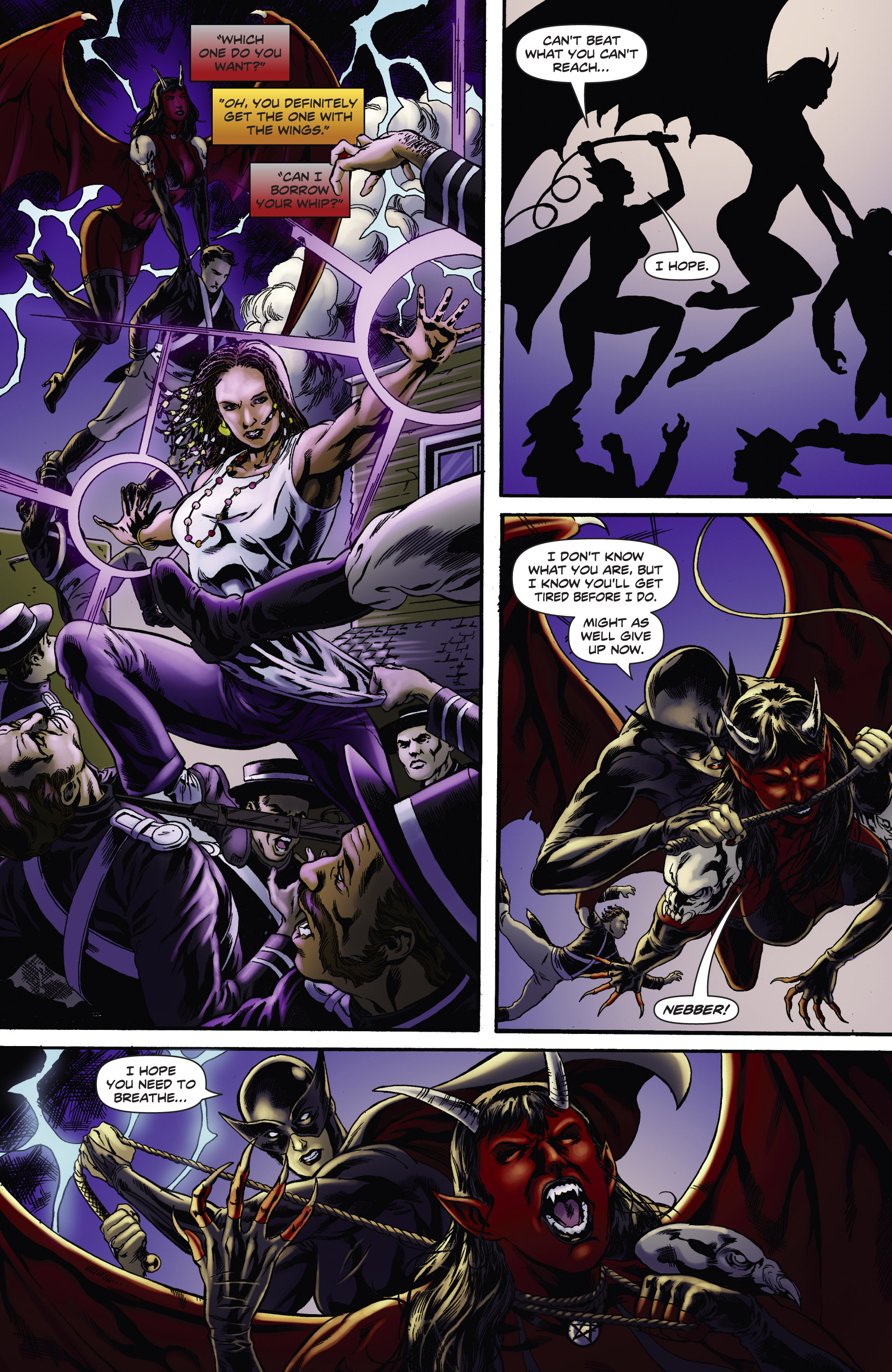 Read online Swords of Sorrow, Miss Fury & Lady Rawhide comic -  Issue # Full - 18